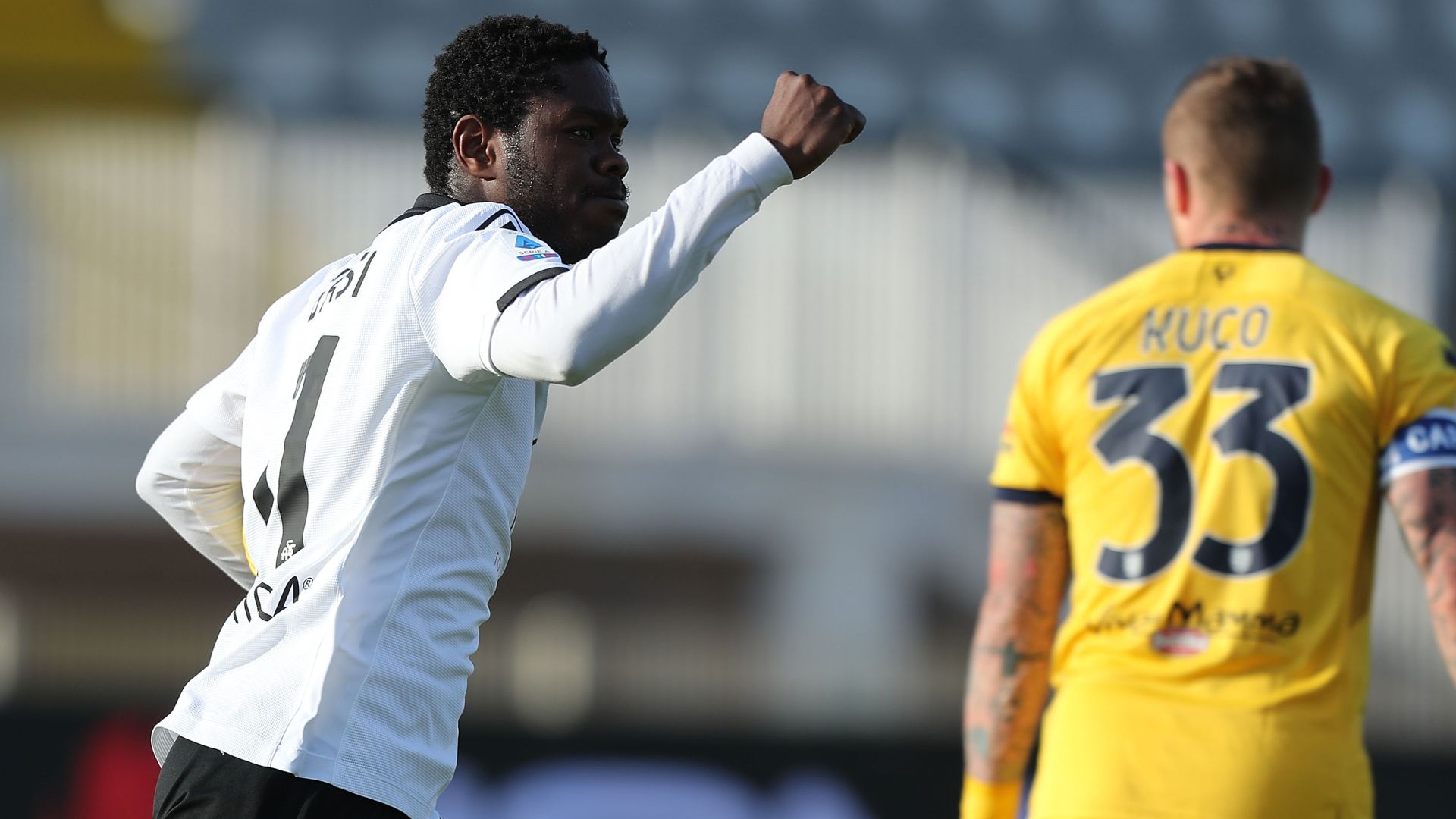 Gyasi - Spezia Parma - Serie A 2020/21