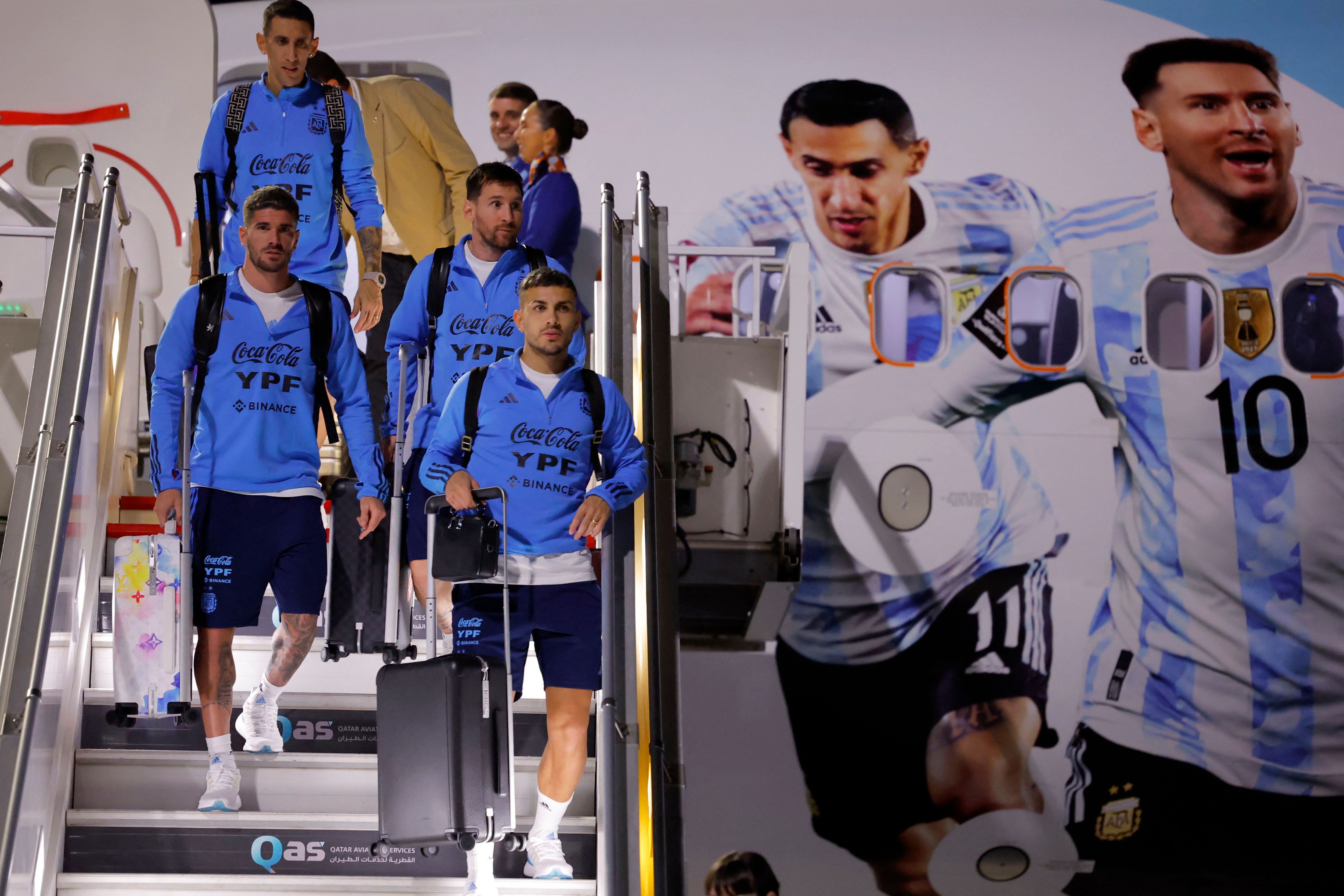 Argentina arrive 2022 World Cup