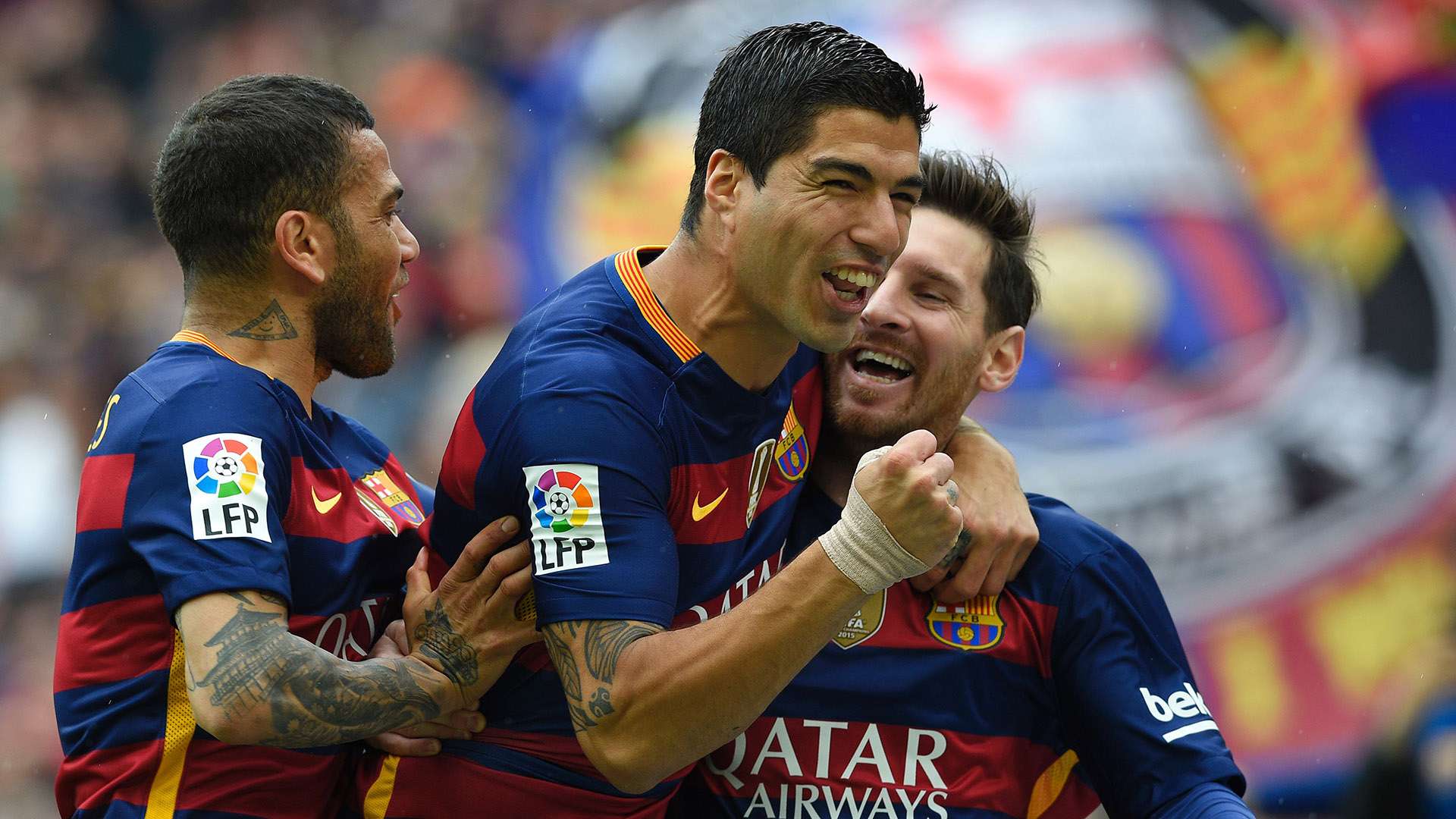 Luis Suárez Lionel Messi Barcelona Espanyol 08052016