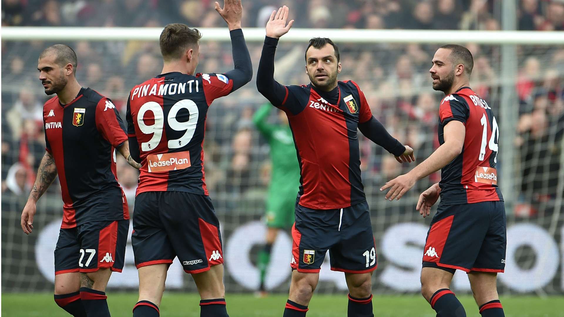 Genoa celeb Cagliari