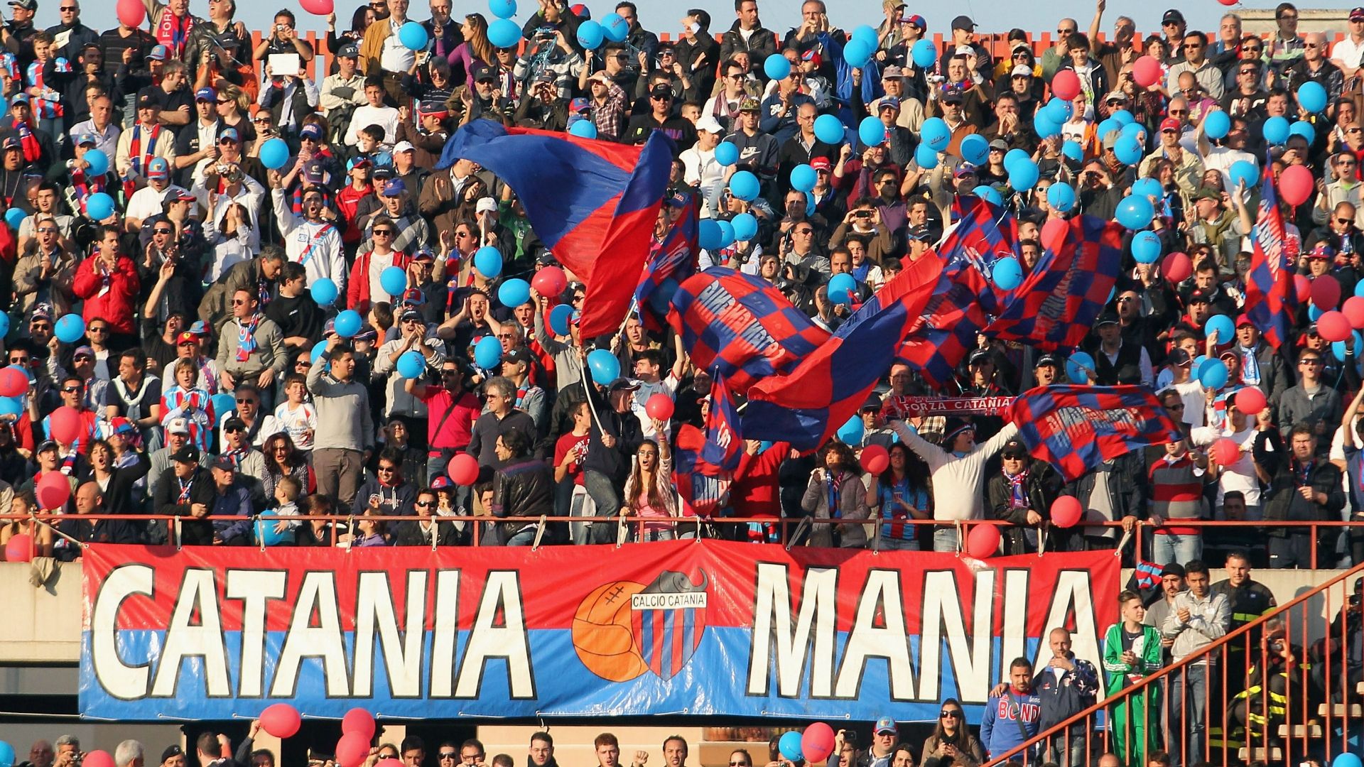 Catania fans