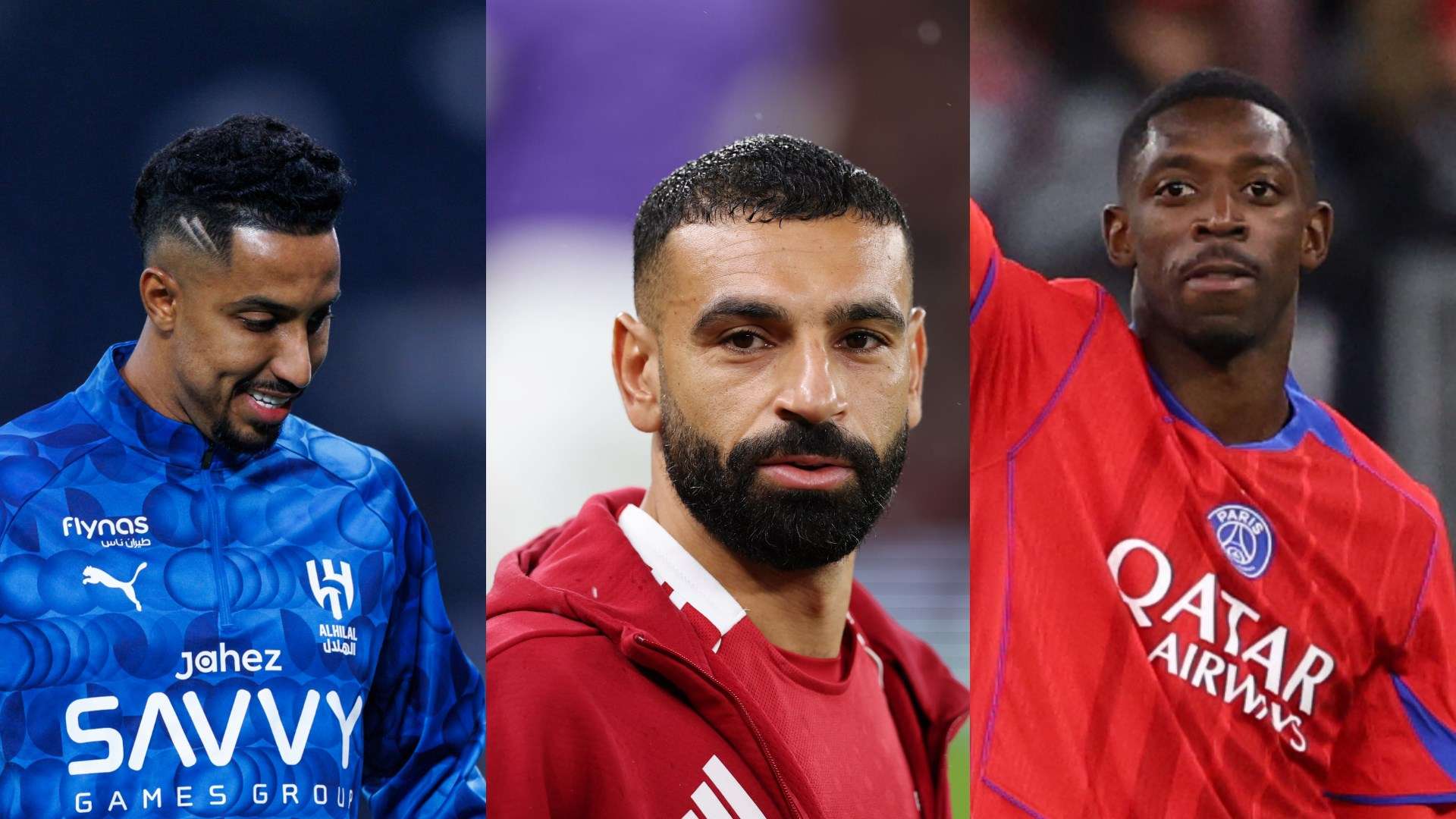 Ousmane Dembele Salah Salem Al Dawsari