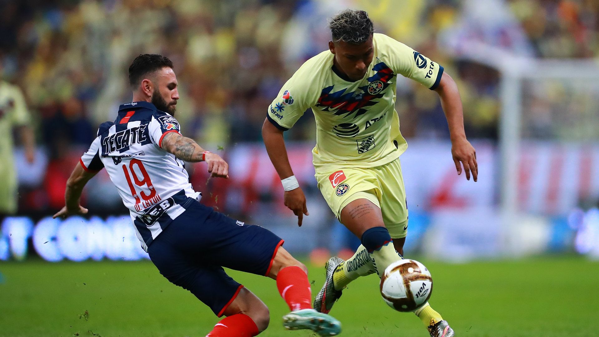 Miguel Layún Roger Martínez América vs Monterrey Apertura 2019