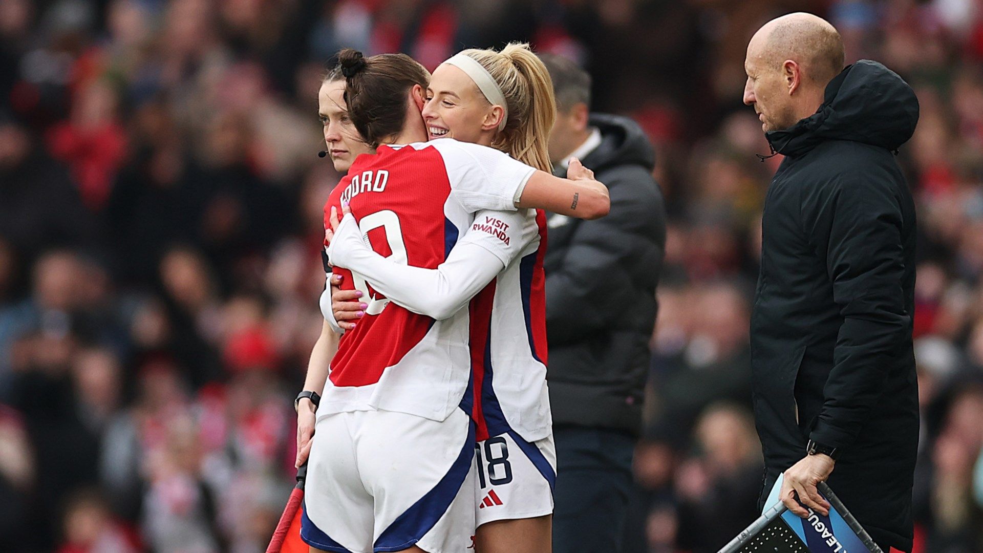 Caitlin Foord Chloe Kelly Arsenal Women 2024-25