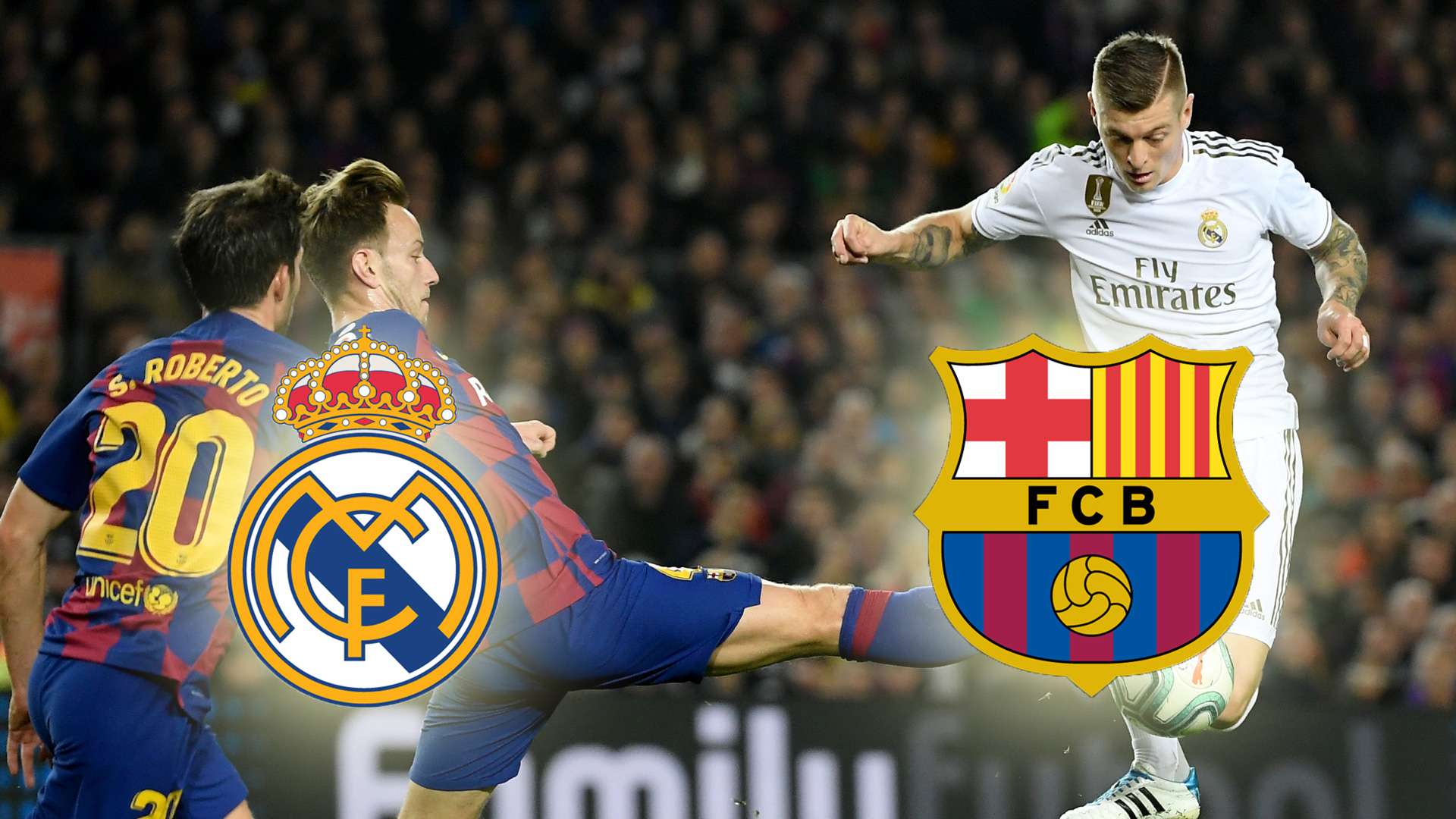 Toni Kroos Real Madrid FC Barcelona El Clasico 18122018 GFX