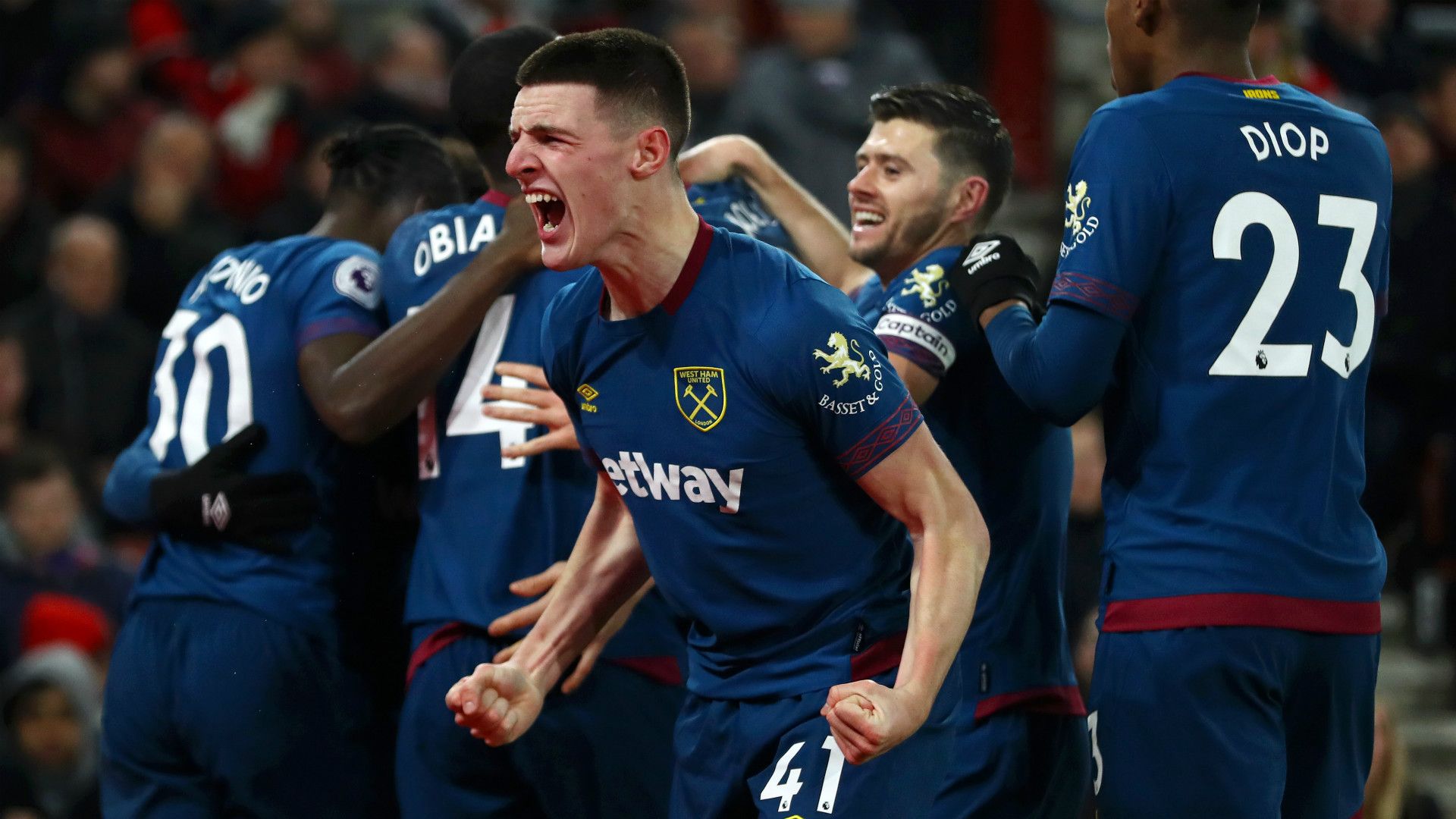 Declan Rice West Ham 2018-19