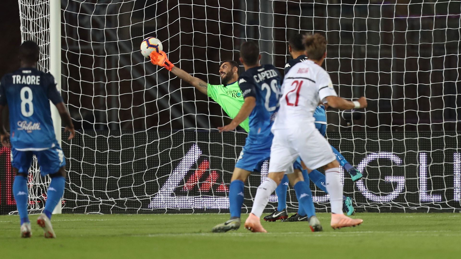 Lucas Biglia goal Empoli Milan