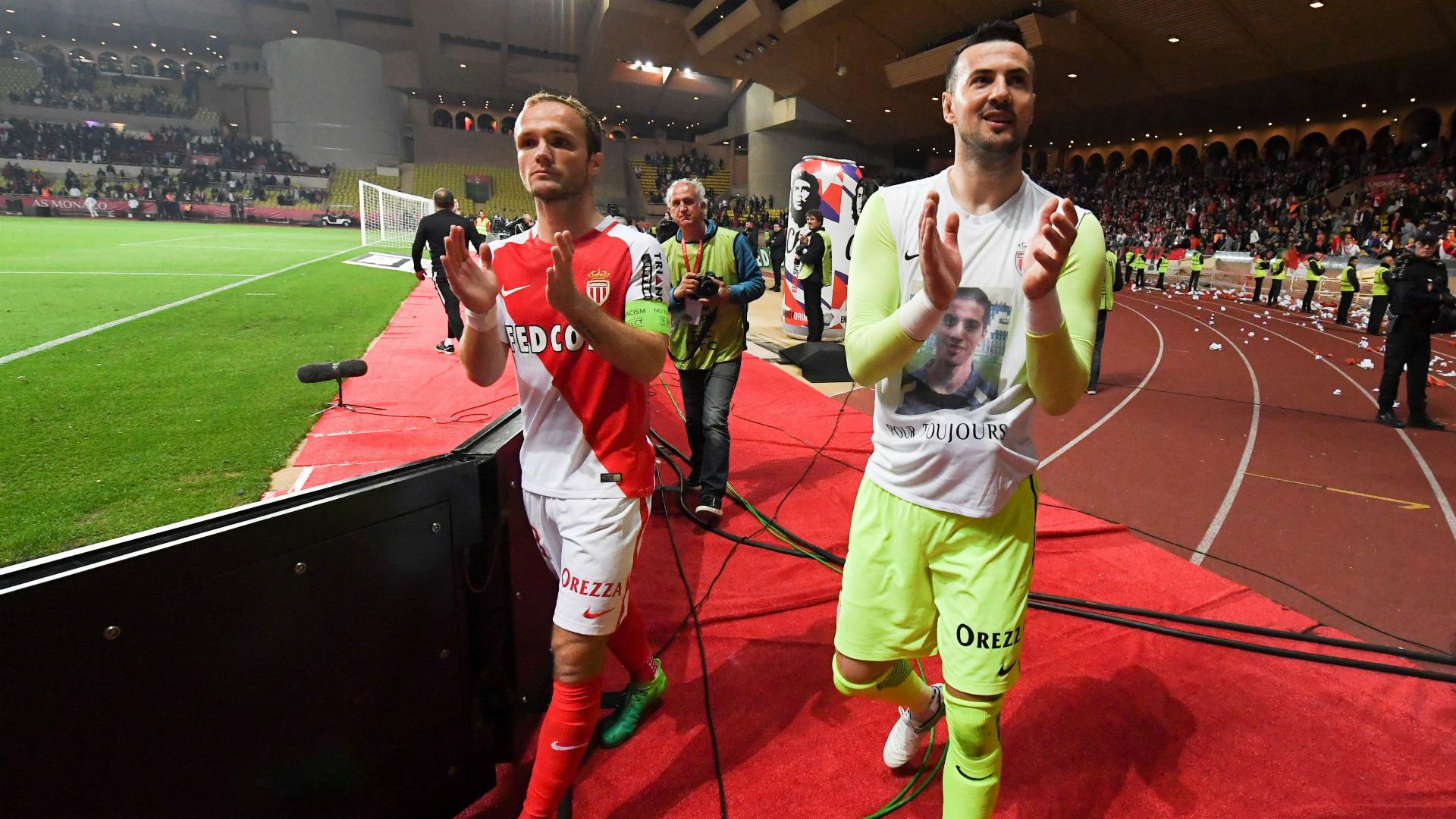 monaco ligue 1 champion - germain danijel subasic - 14052017