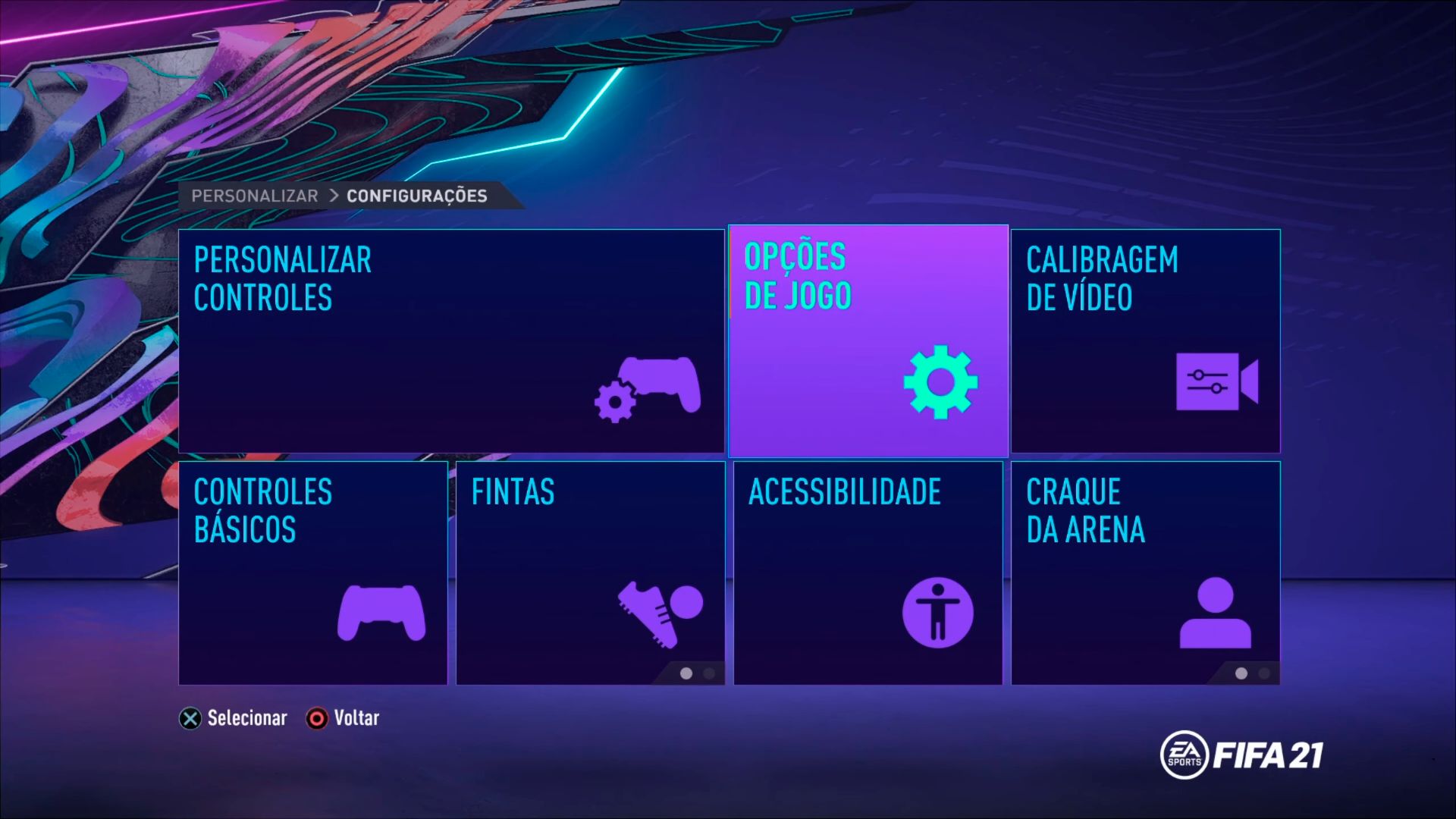 2-Mudar narração FIFA 21