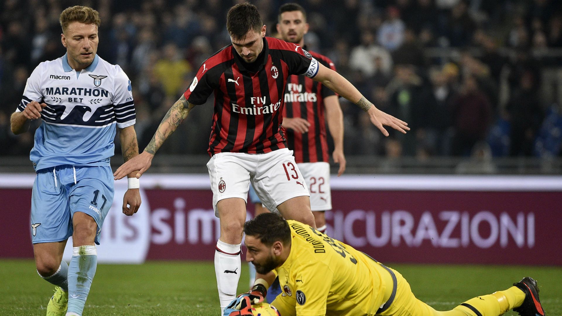 Gianluigi Donnarumma Lazio Milan
