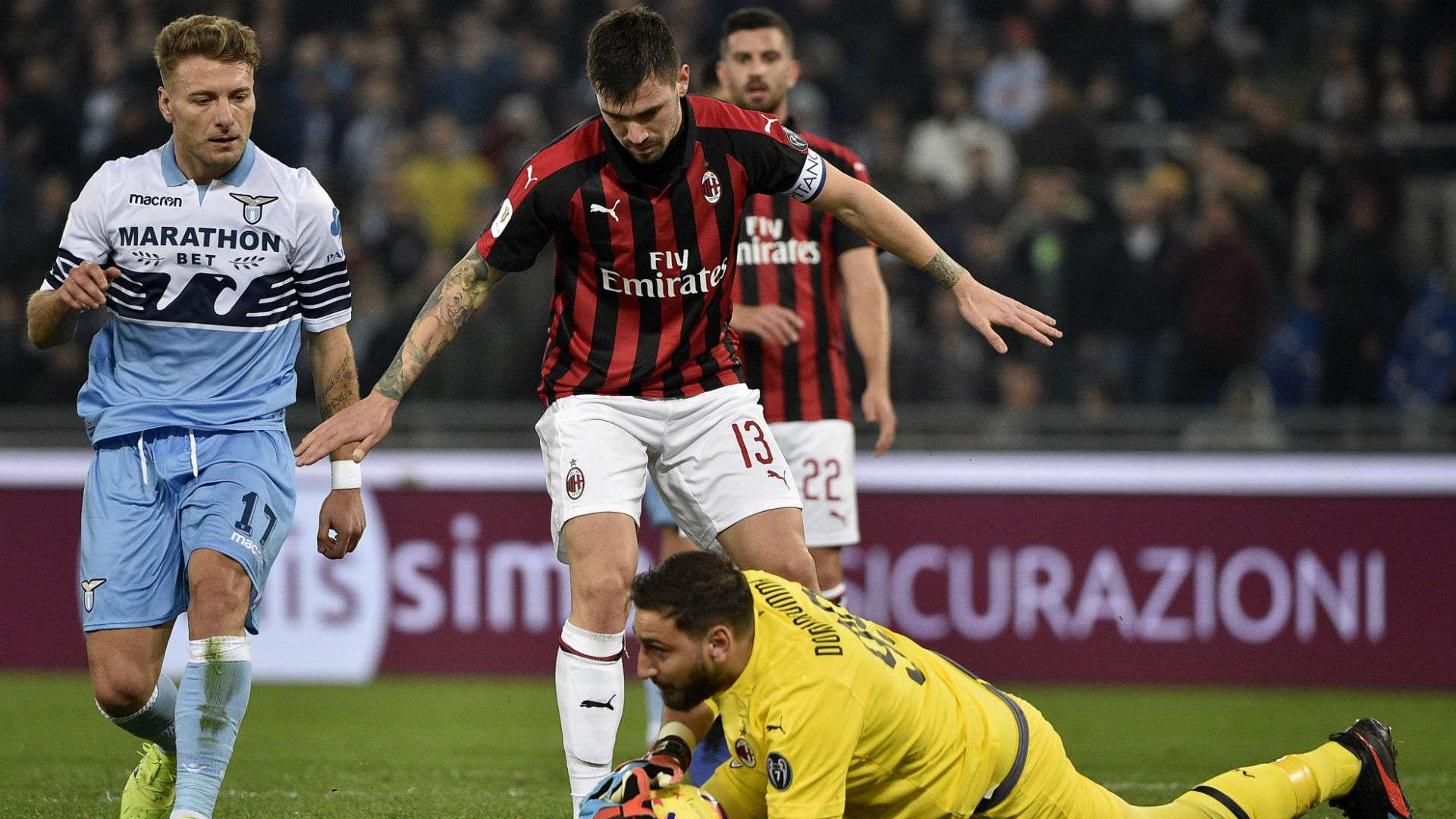 Gianluigi Donnarumma Lazio Milan