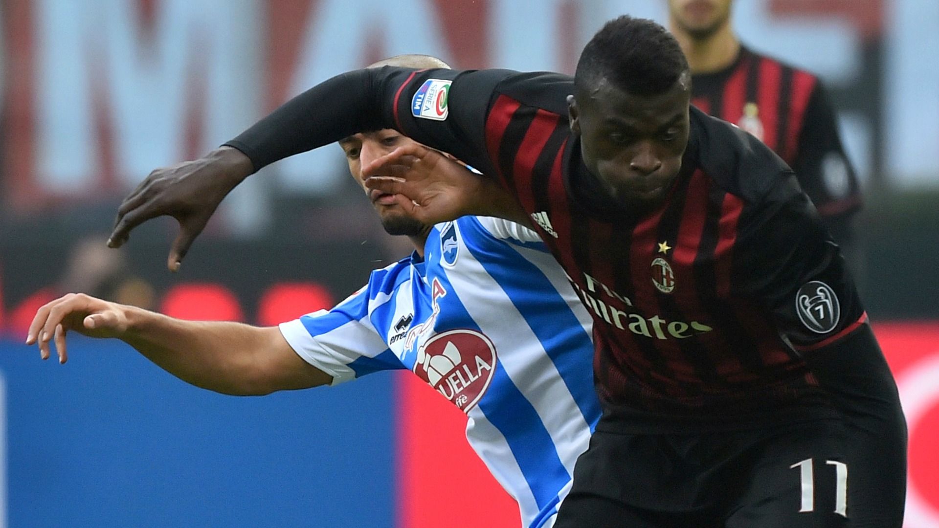 Mbaye Niang Milan Pescara Serie A