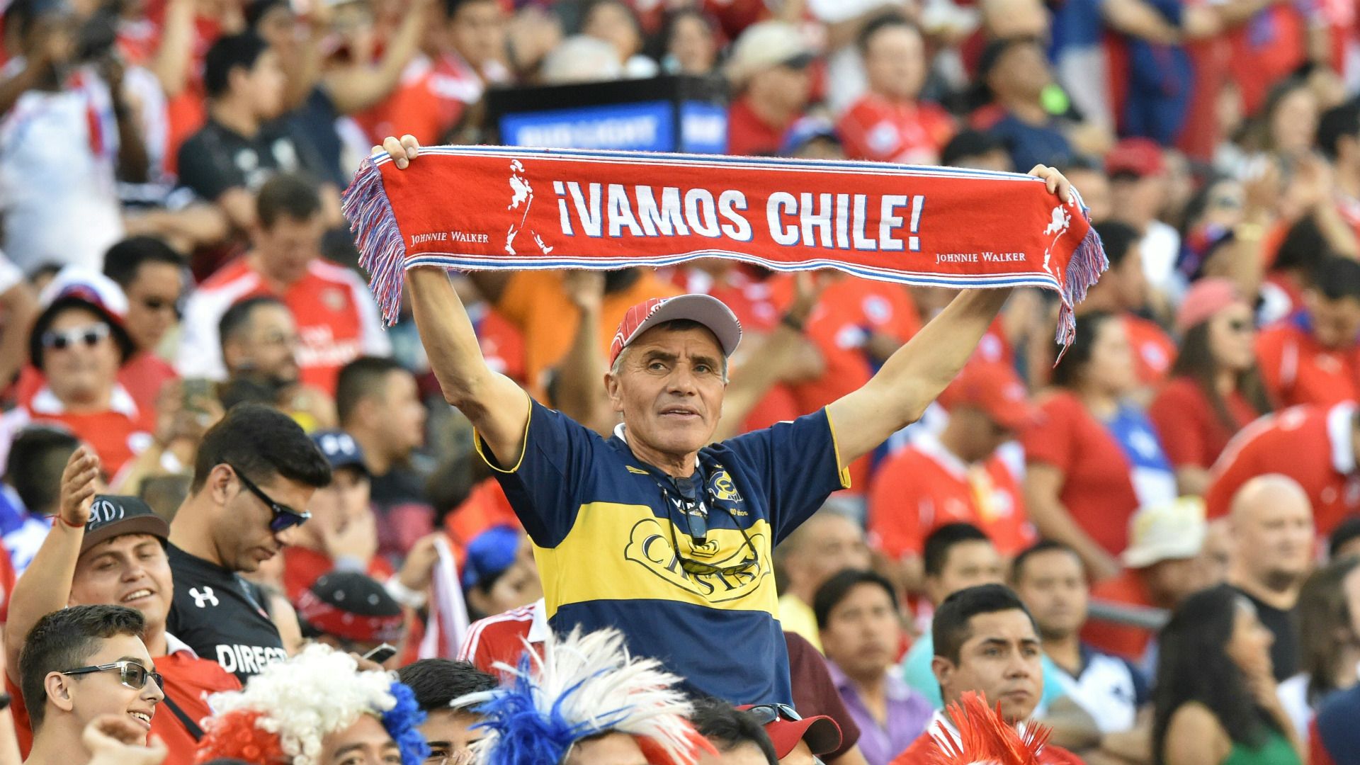 Chile fan at Copa America 2016