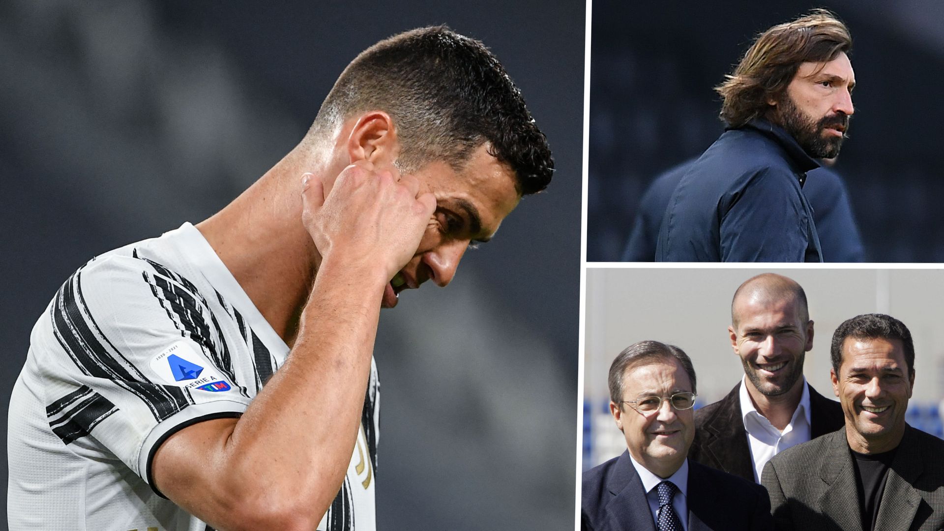 Ronaldo, Pirlo, Perez, Zidane