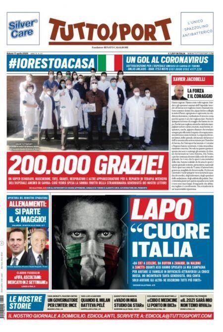 11 April Tuttosport