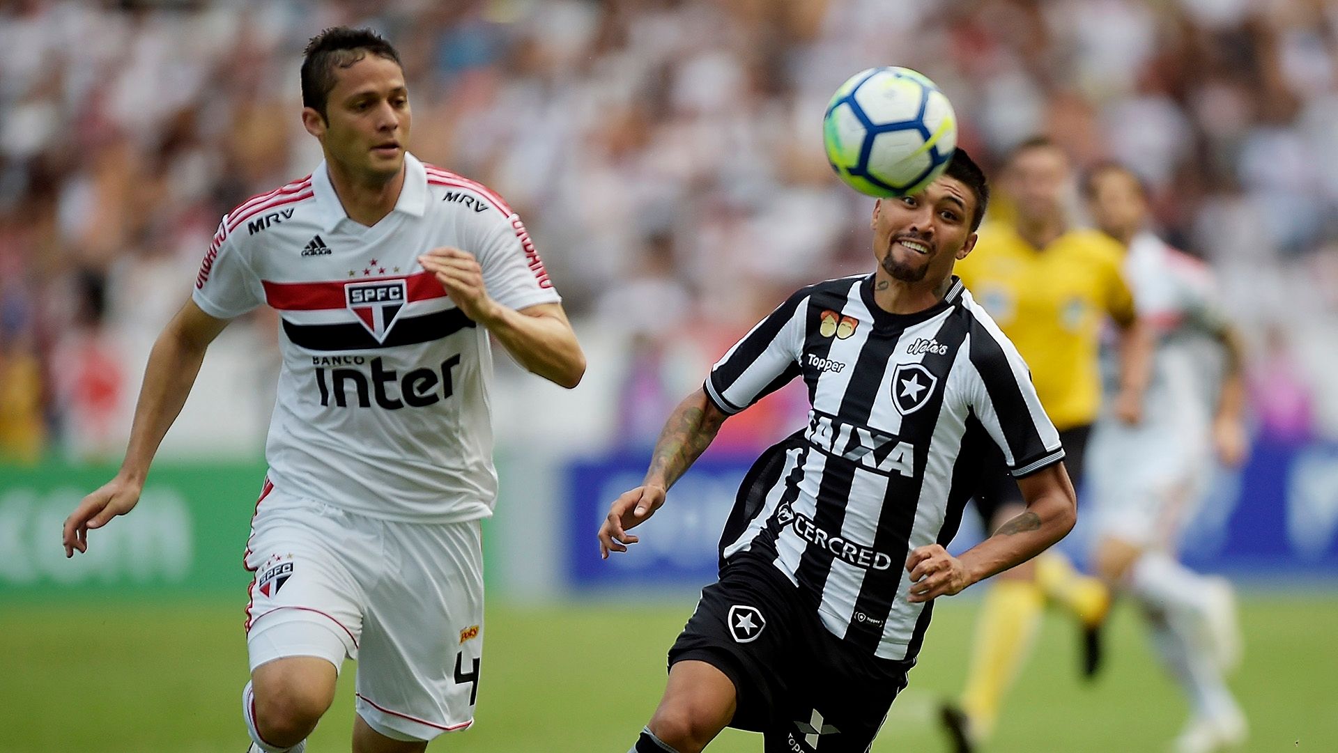 Kieza Anderson Martins Botafogo São Paulo Brasileirão Série A 30092018