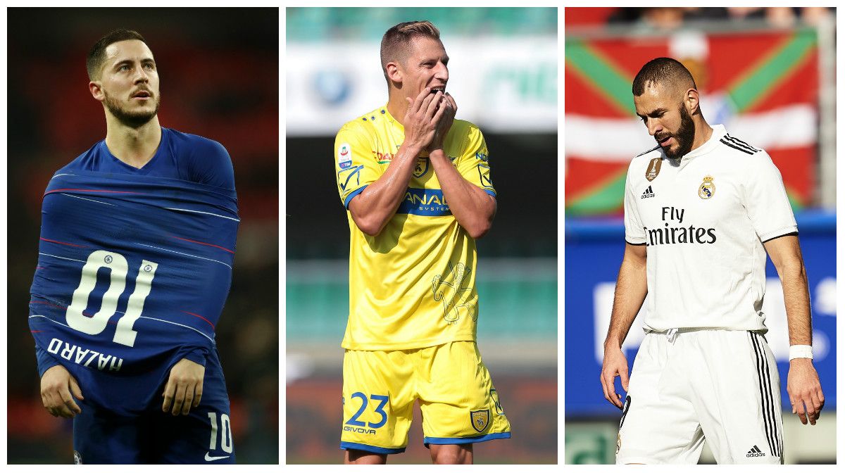 Hazard Birsa Benzema