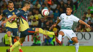 Guido Rodriguez Club America Osvaldo Martinez Santos Laguna