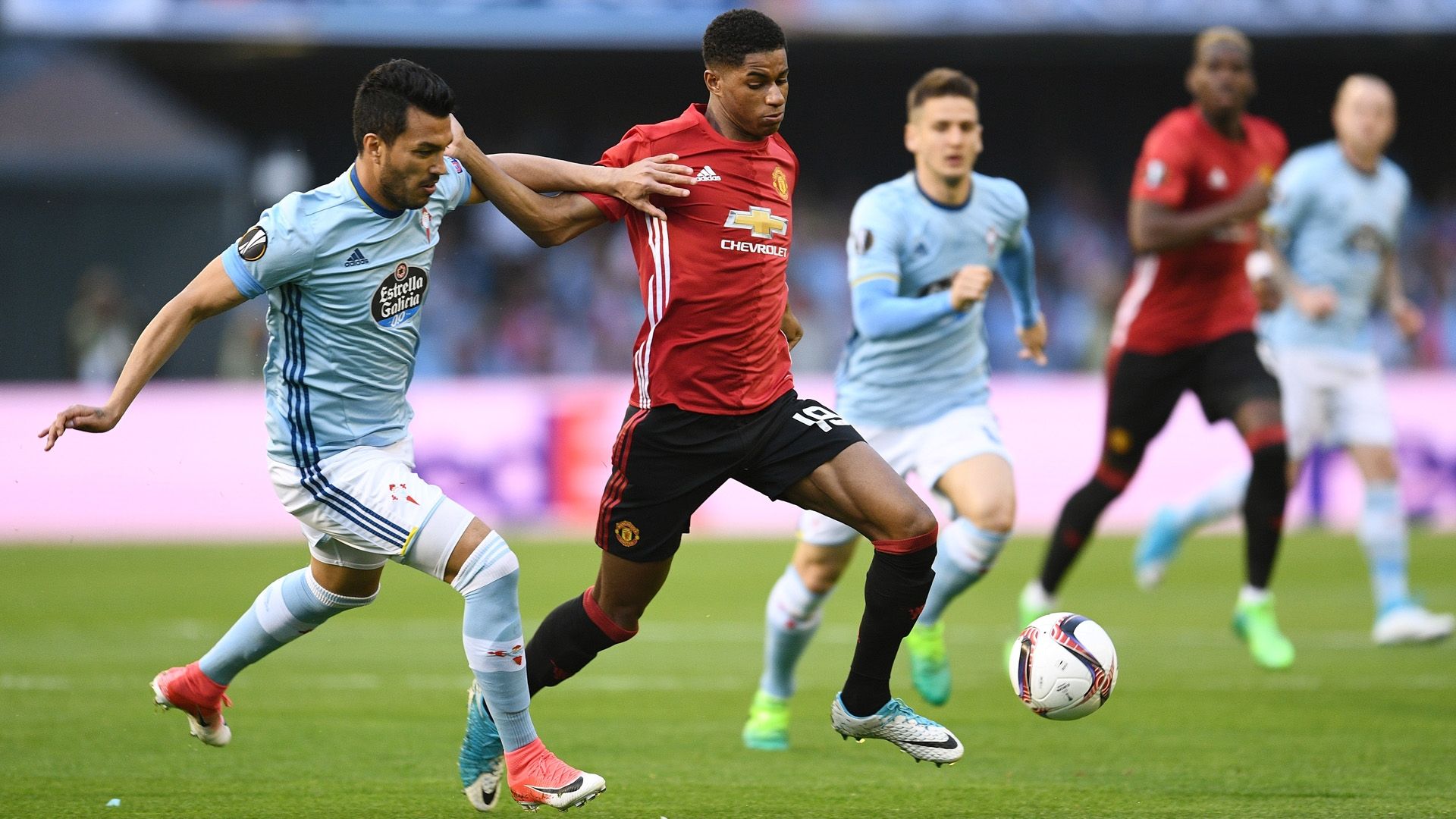 marcus rashford manchester united celta vigo europa league 050417