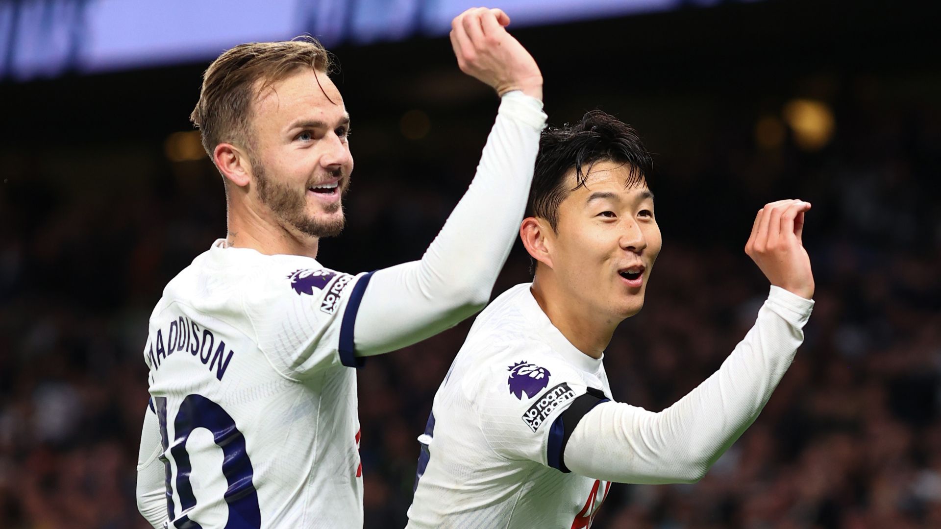 James Maddison Son Heung-min Tottenham 2023-24