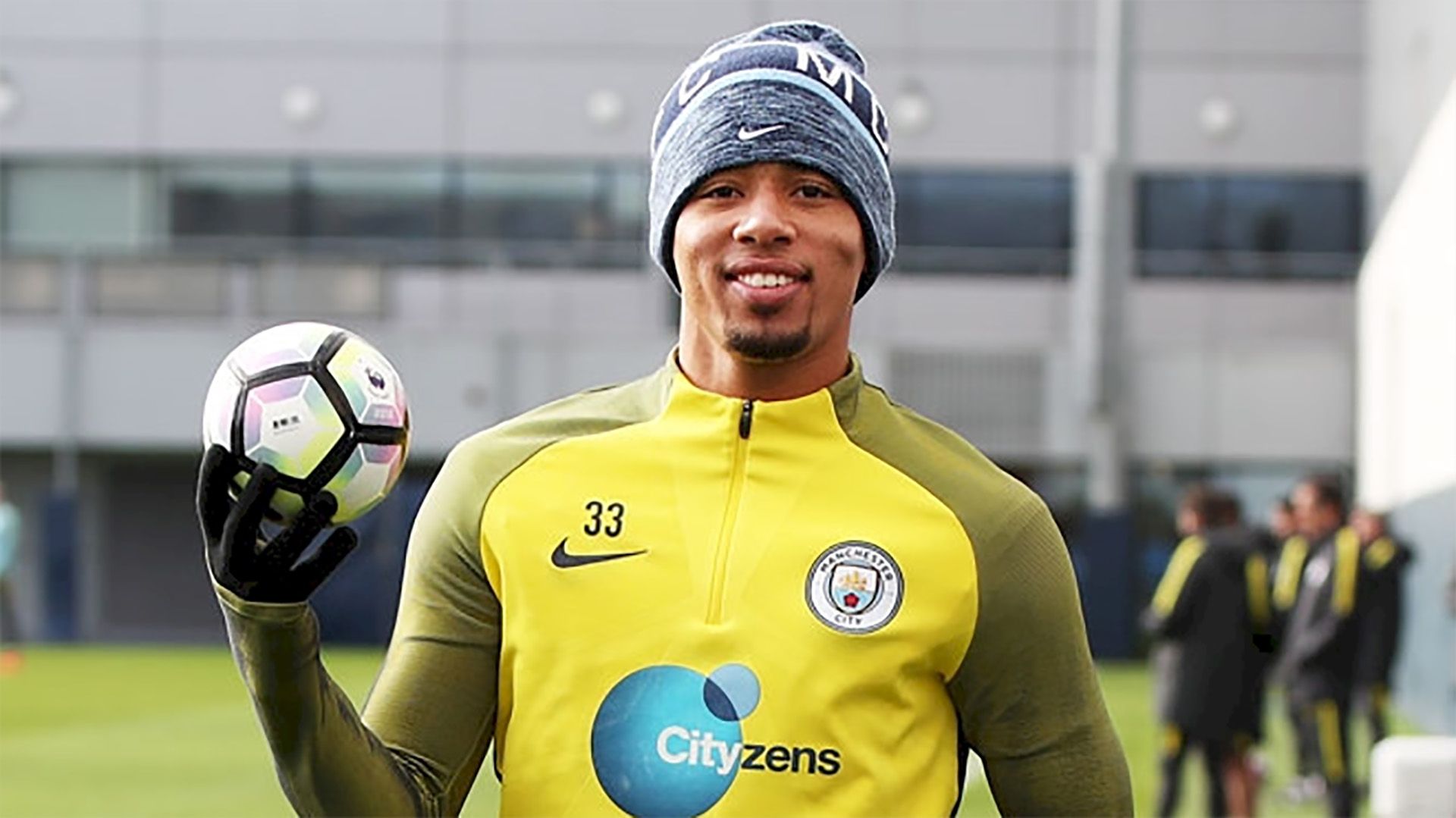 Gabriel Jesus treino 2017