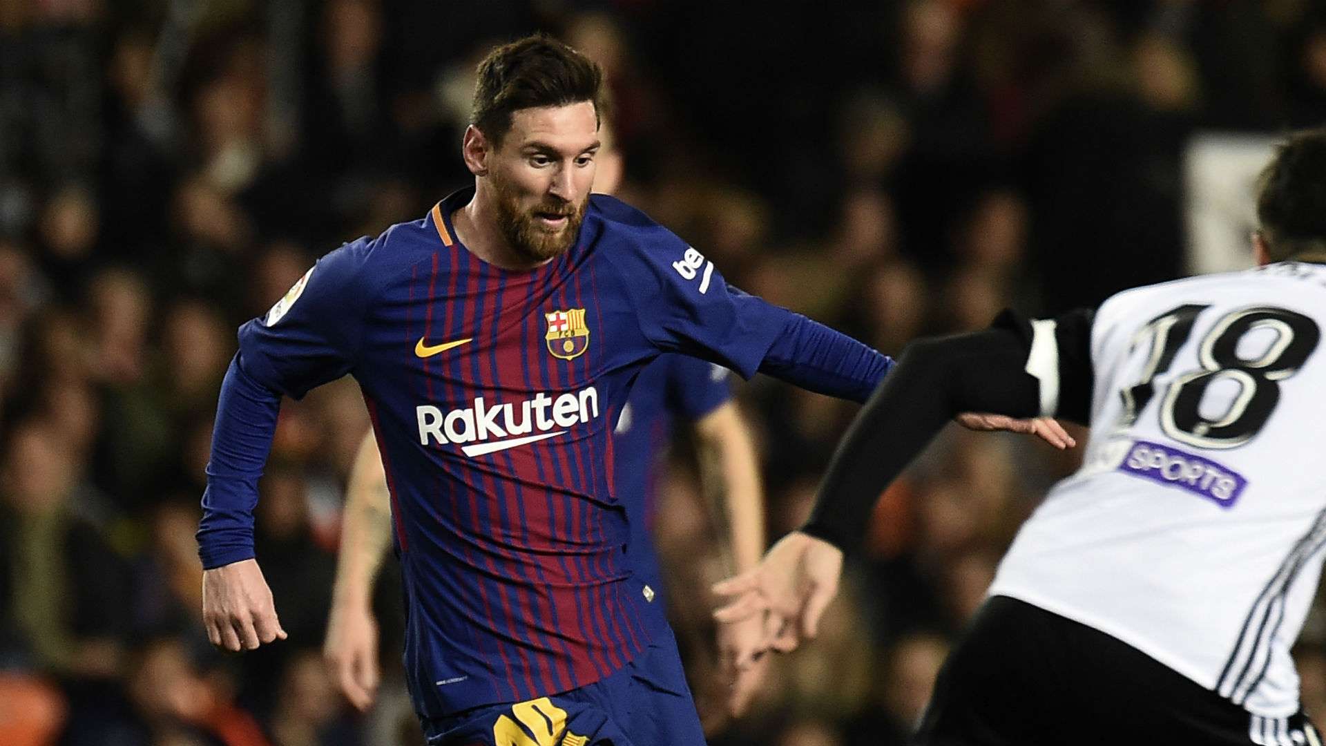 Lionel Messi Barcelona Valencia