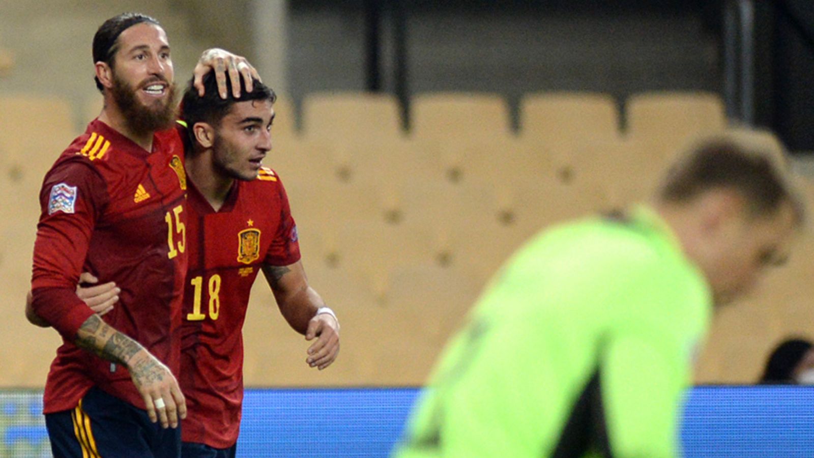 sergio ramos ferran torres manuel neuer