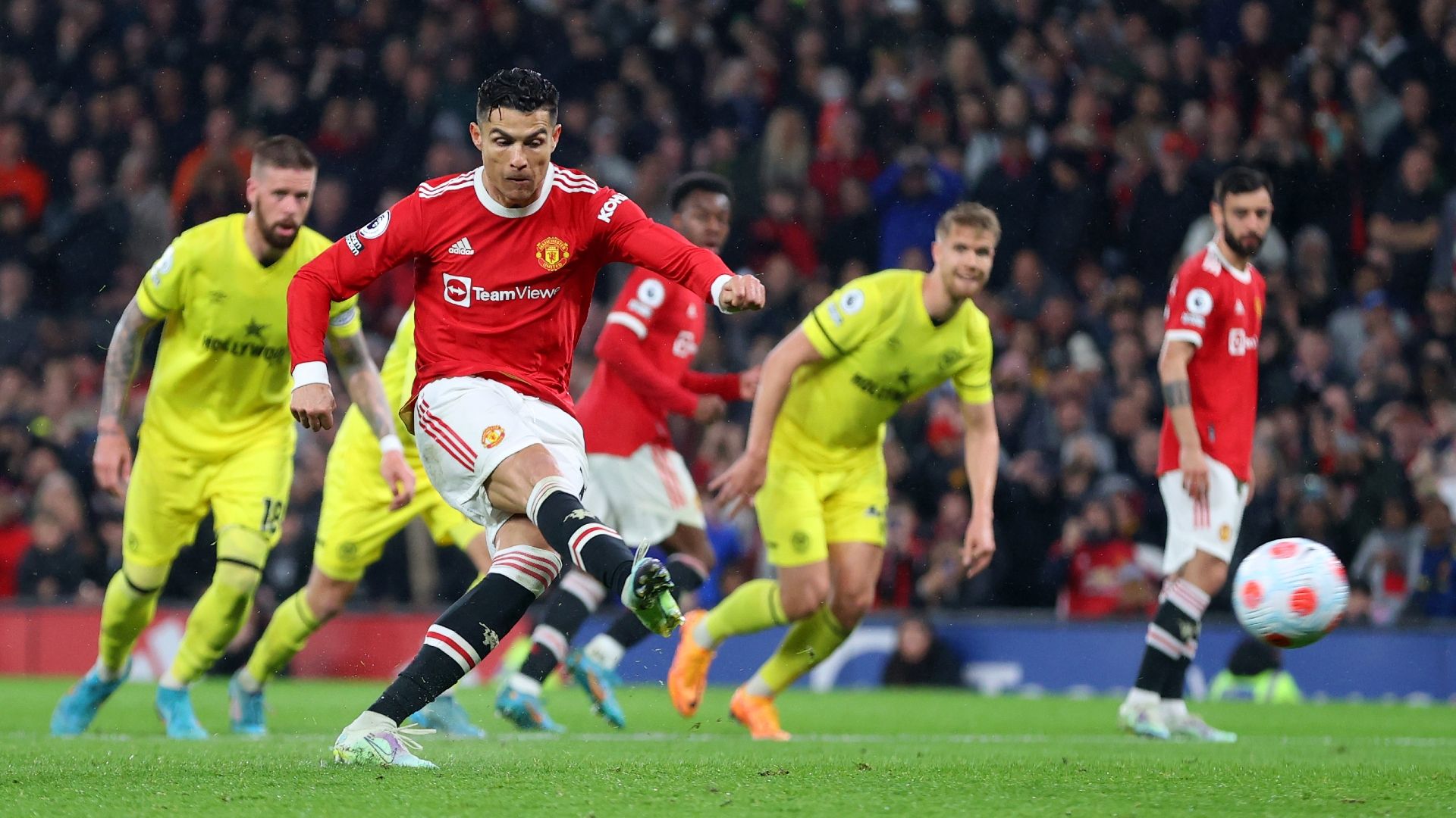 Cristiano Ronaldo Manchester United Brentford