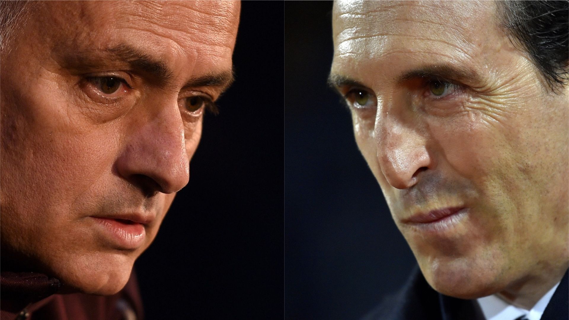 Jose Mourinho Unai Emery