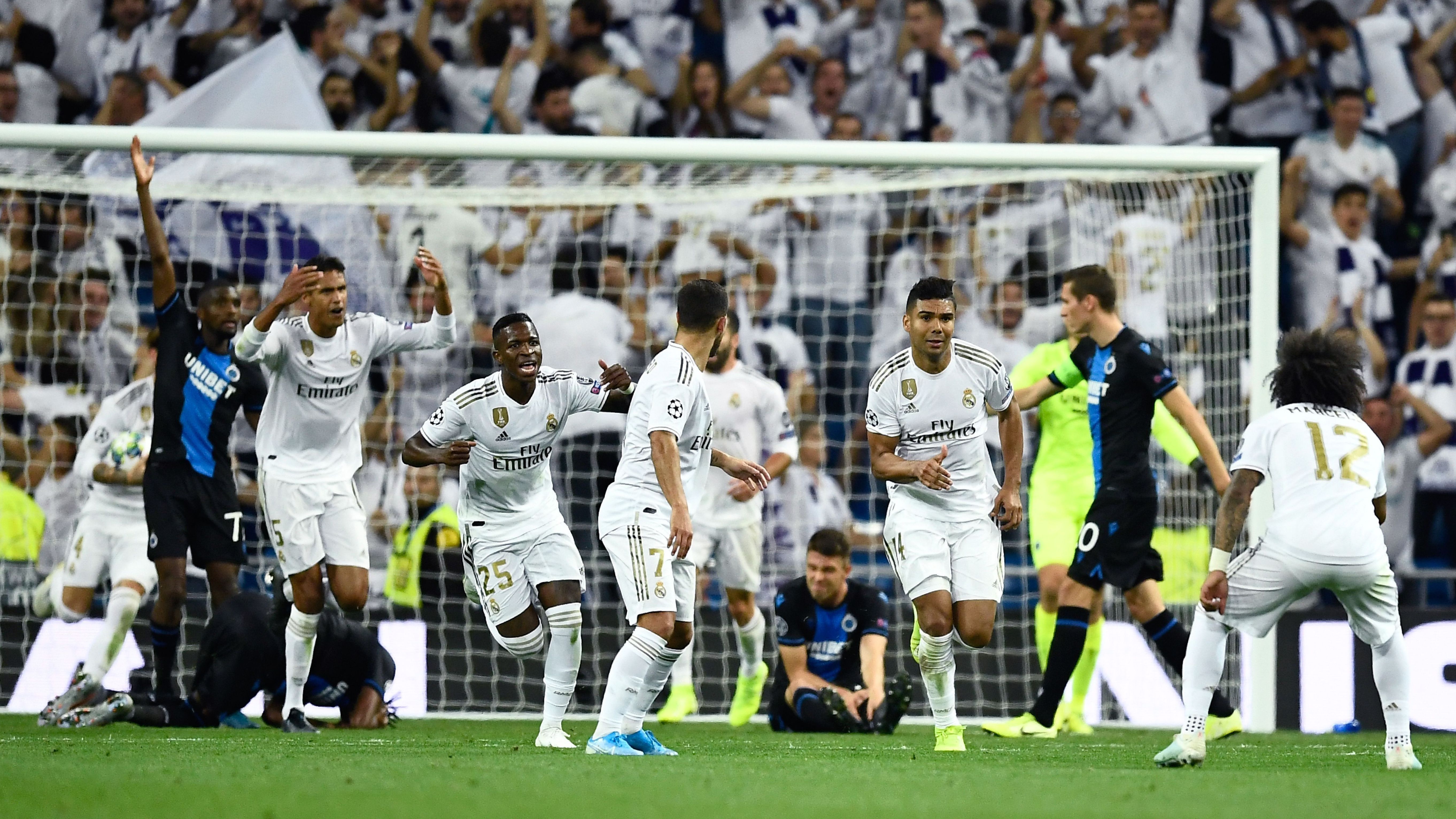 Casemiro Real Madrid Club Brugge UCL 01102019