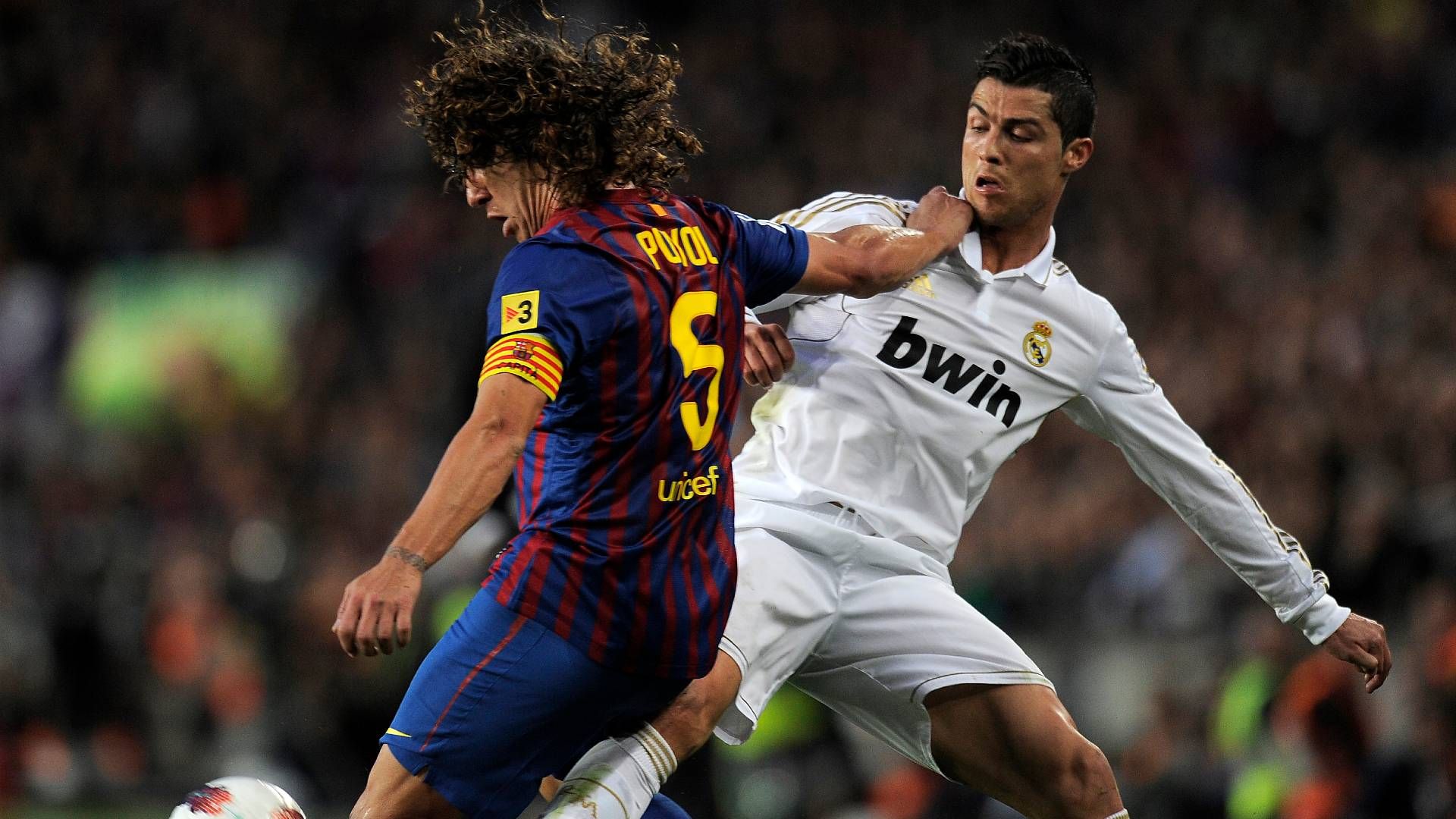 Cristiano Ronaldo Carles Puyol 2012