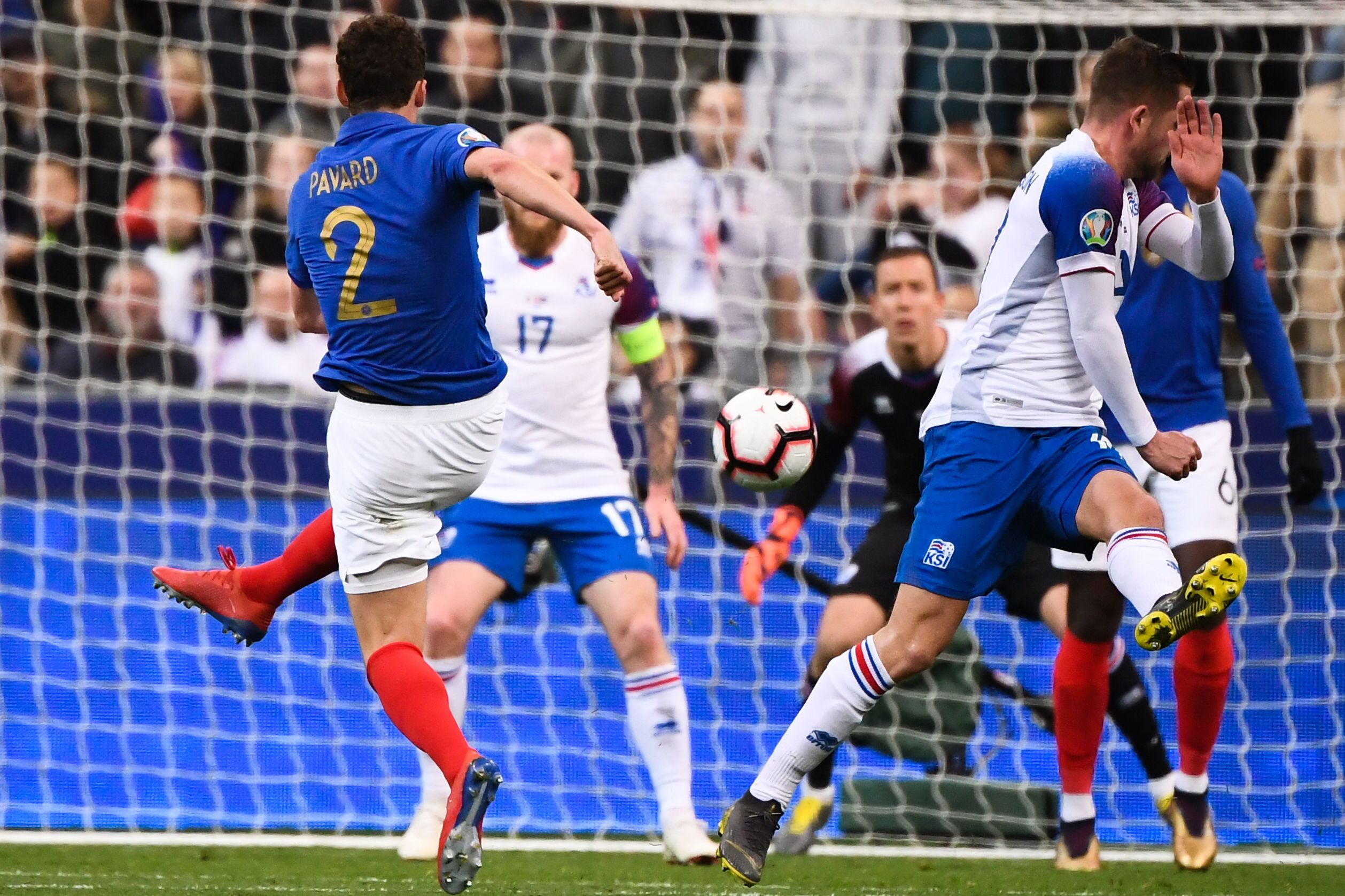 Benjamin Pavard France Iceland