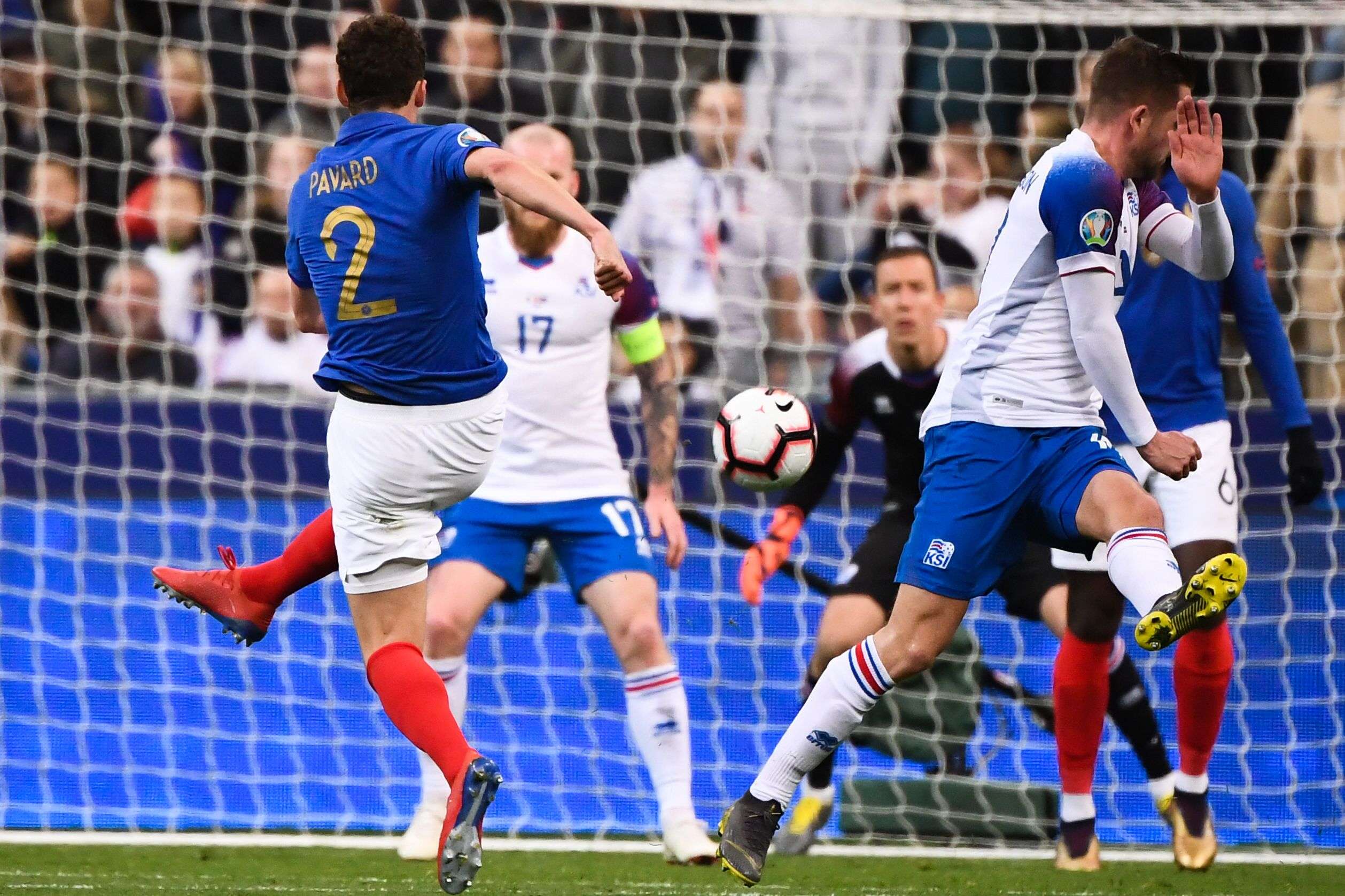Benjamin Pavard France Iceland