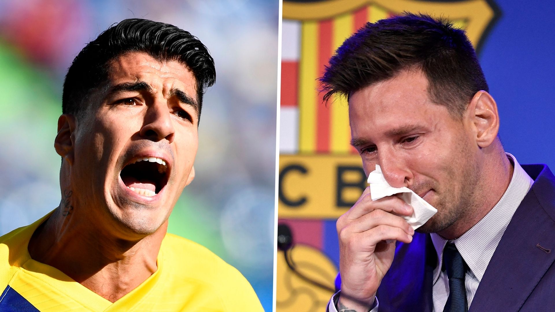 Luis Suarez Lionel Messi