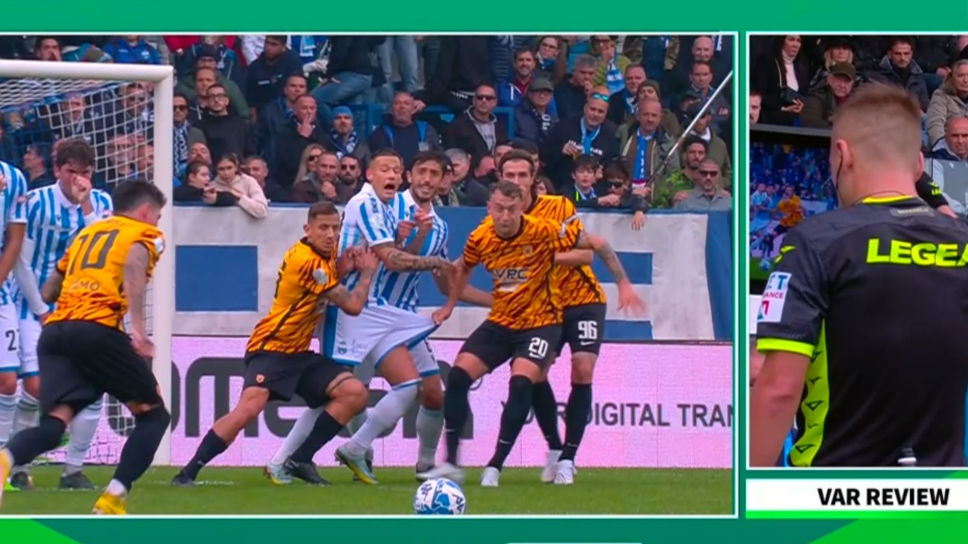 SPAL Benevento Capellini VAR