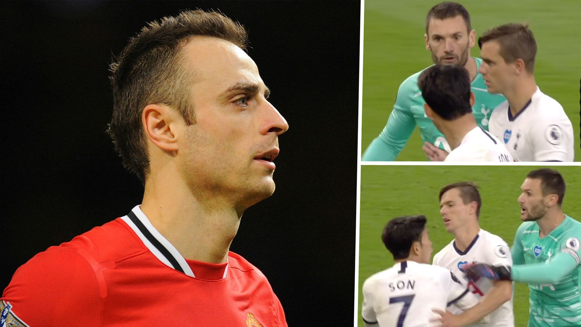 Dimitar Berbatov Hugo Lloris Heung-Min Son 2019-20