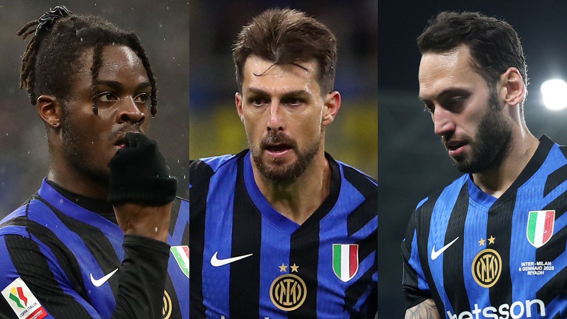 Bisseck Acerbi Calhanoglu Inter