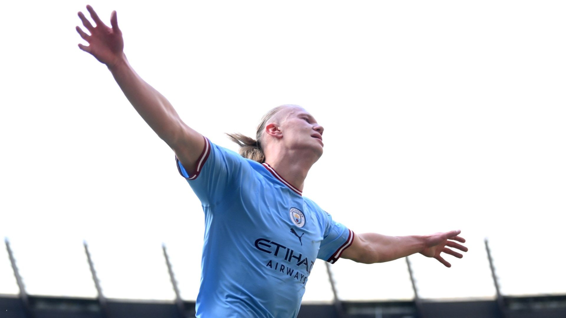 Erling Haaland Man City Leicester 2022-23