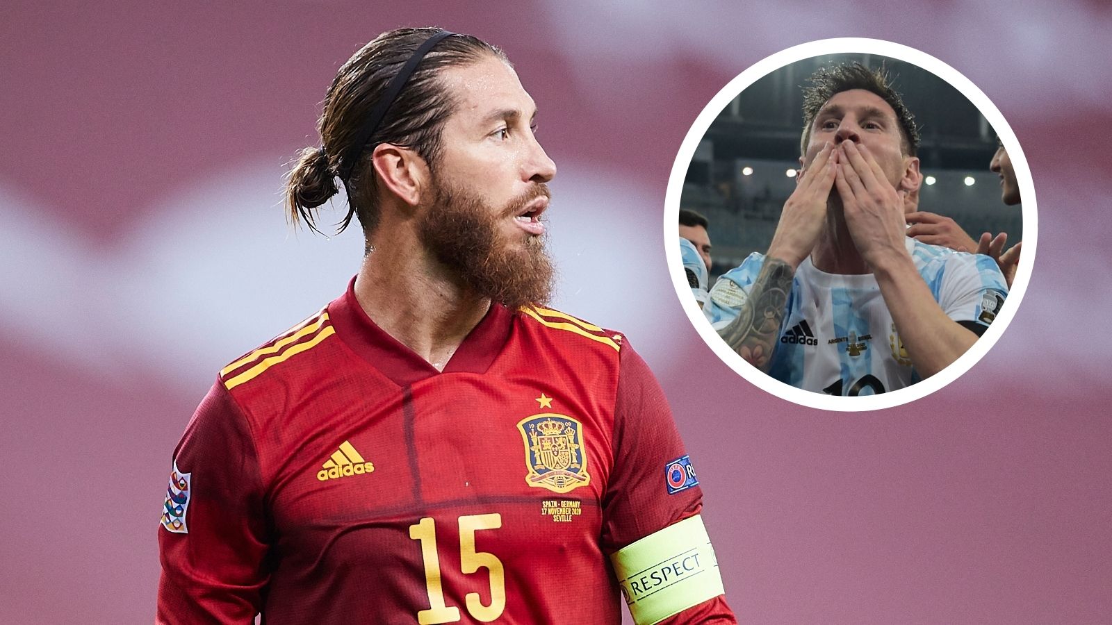 Sergio Ramos Lionel Messi