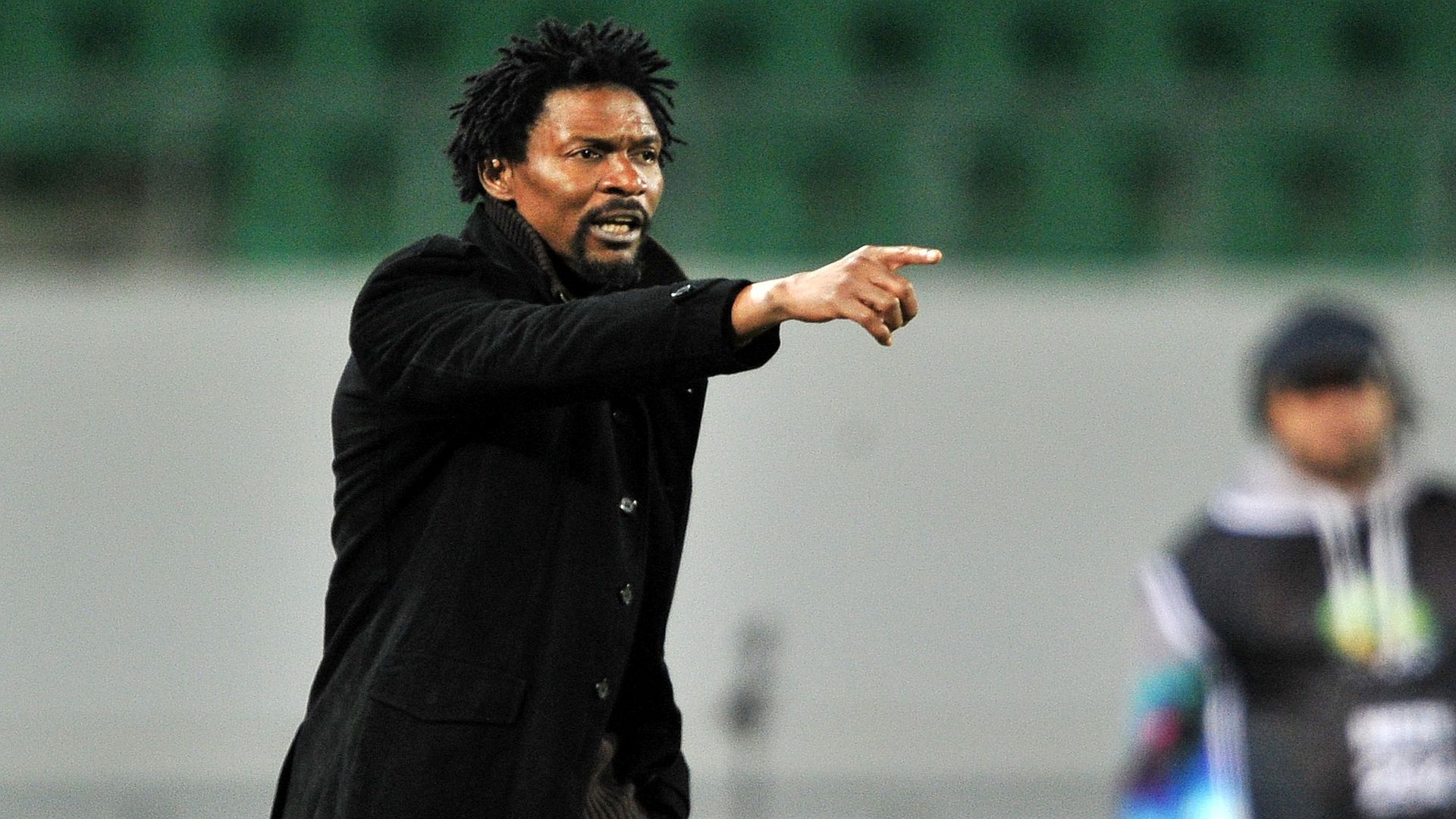 Cameroon coach Rigobert Song