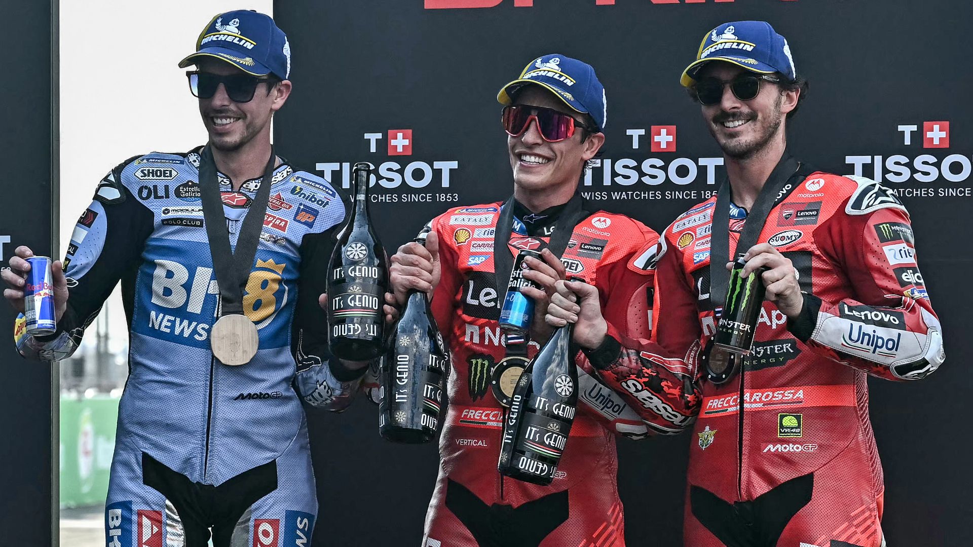 Bagnaia Marquez  Thailandia