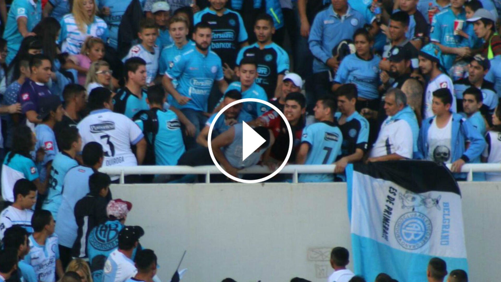 Belgrano Fan Death Video Play