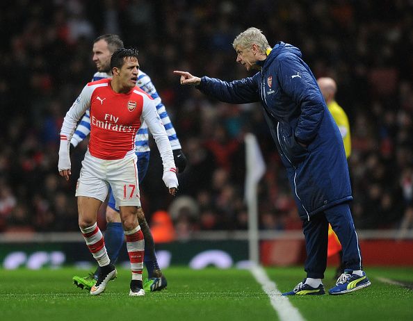 Alexis Sanchez - Arsene Wenger