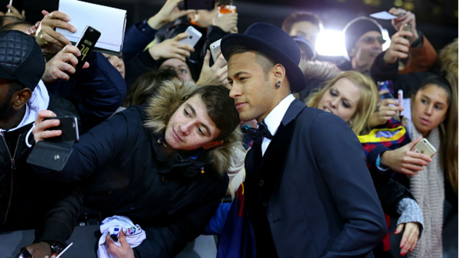 Neymar Jr. Gala Balón de Oro 2016