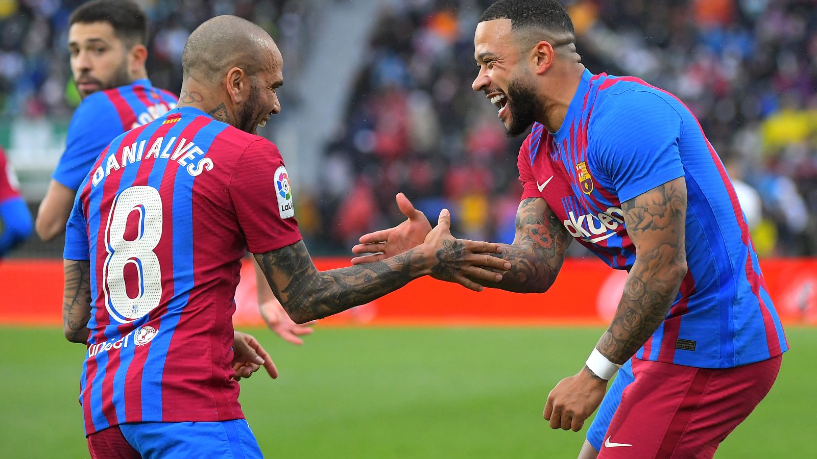 Dani Alves Memphis Elche Barcelona liga 06032022