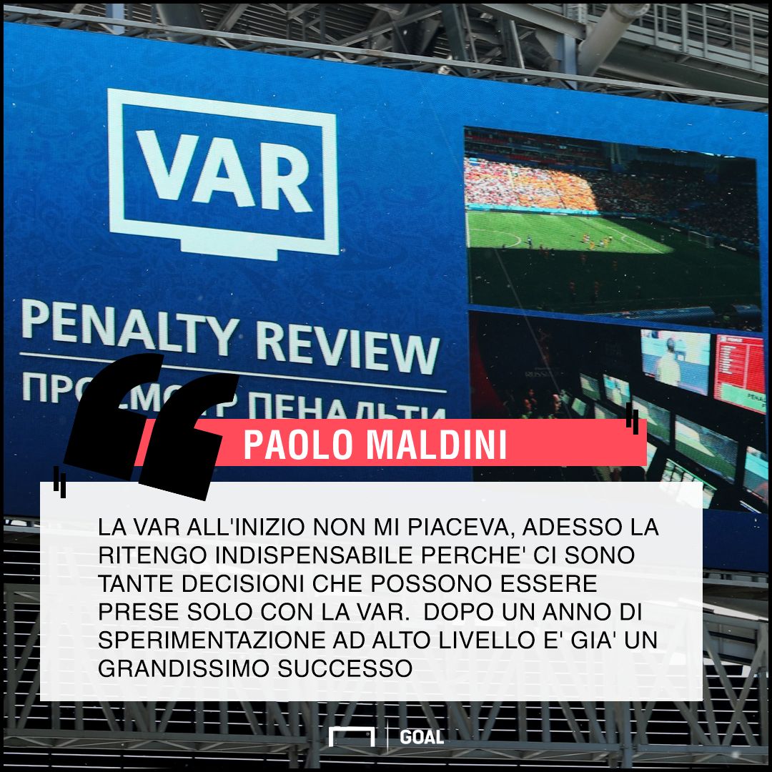 Maldini sulla VAR