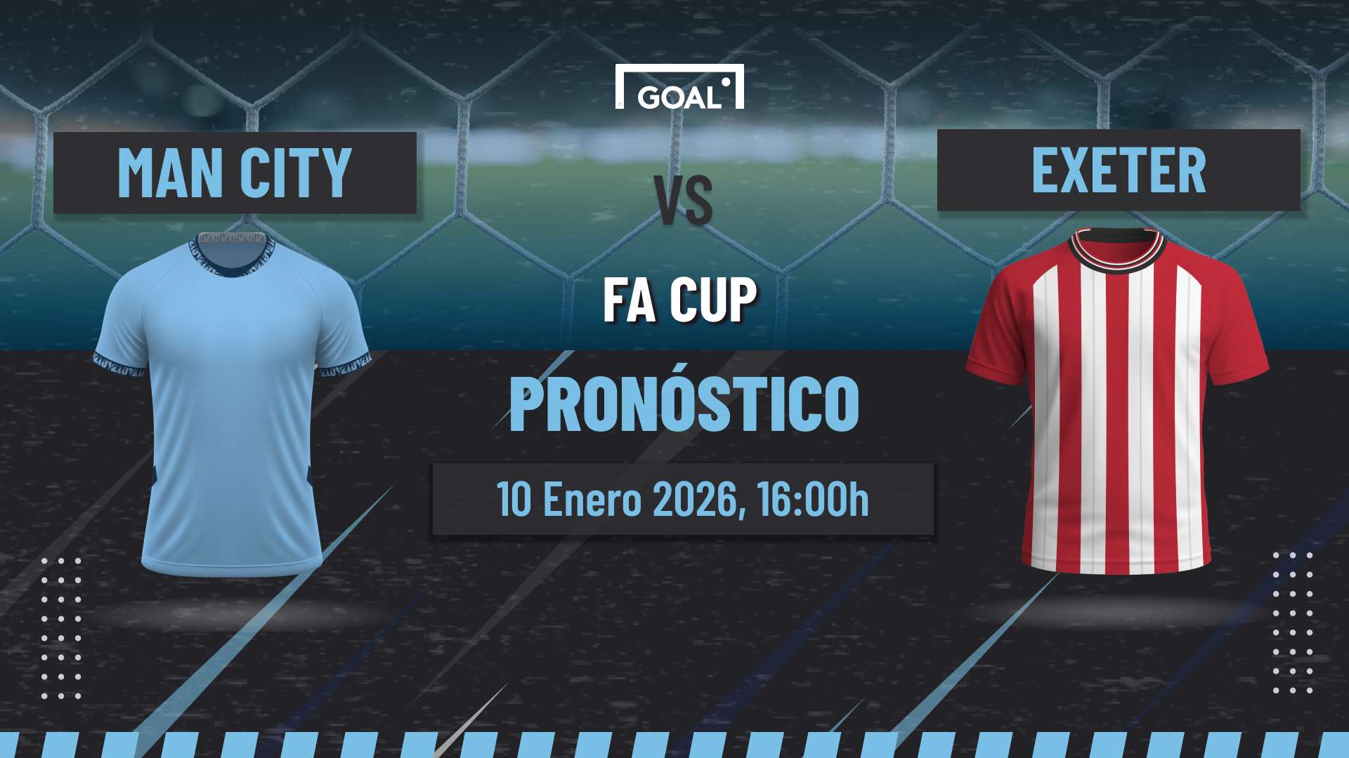 Manchester City vs Exeter Pronóstico y Apuestas FA Cup | 10/01/26