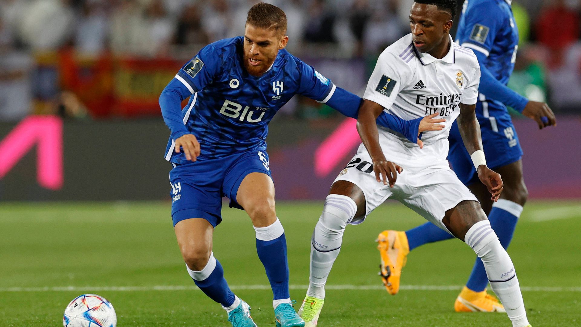 GERMANY ONLY: GUSTAVO CUELLAR AL HILAL VINICIUS JUNIOR REAL MADRID 11022023