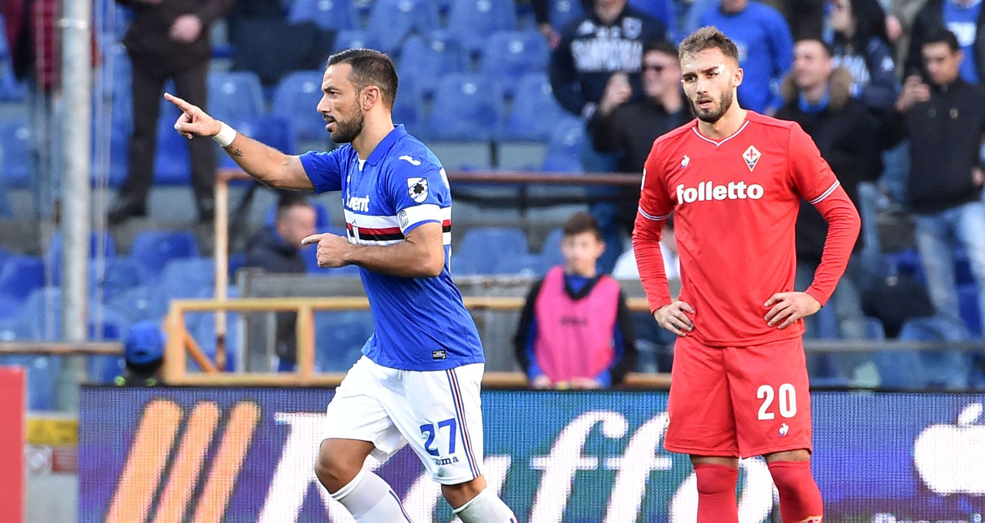 Fabio Quagliarella Sampdoria Fiorentina Serie A