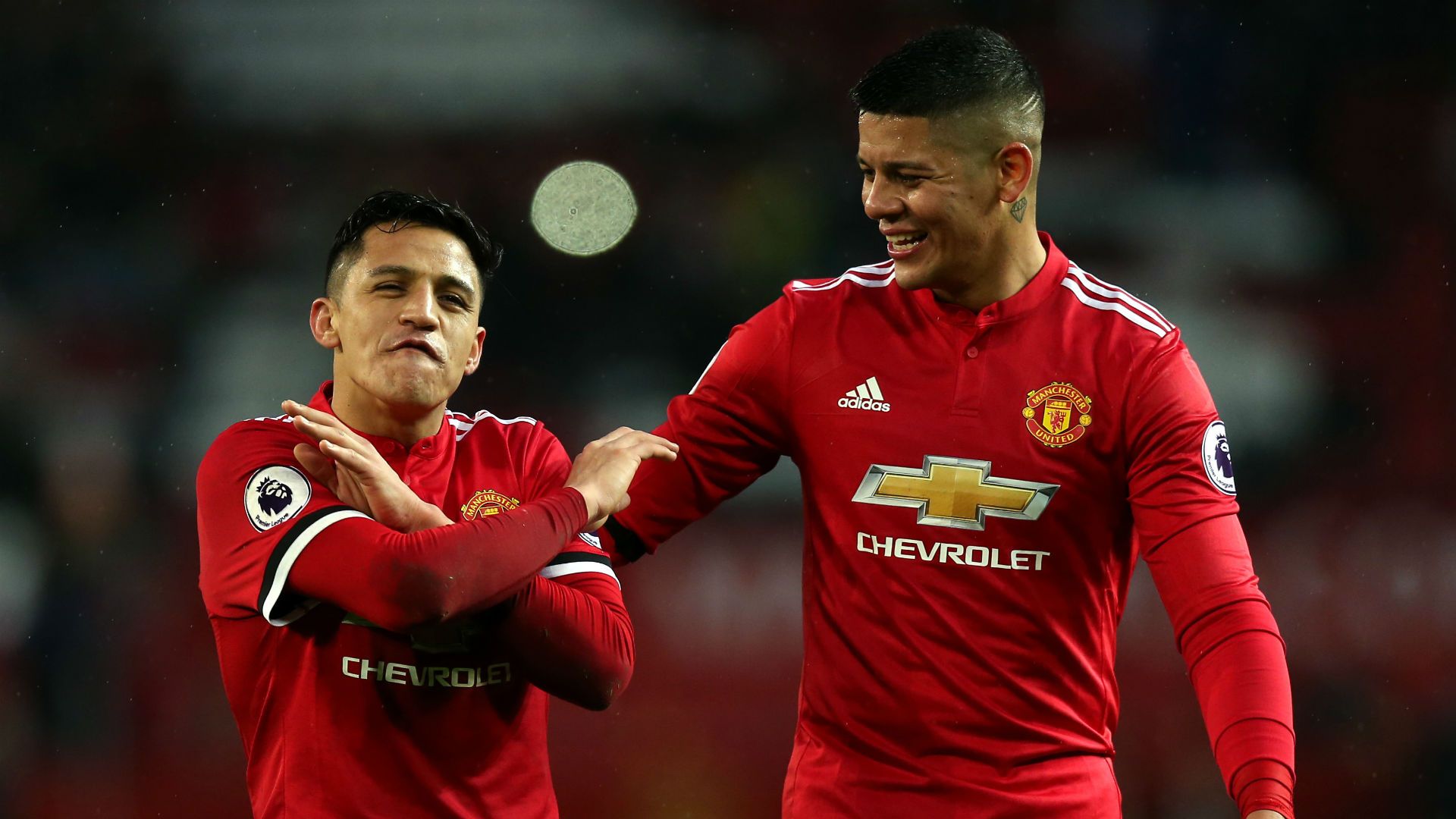 Alexis Sanchez Marcos Rojo